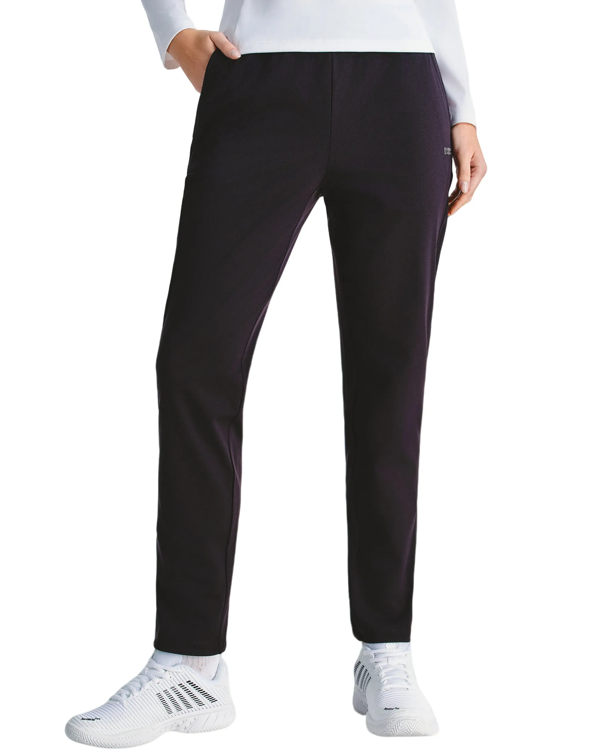 1911520-008 | WOMEN'S K-SWISS LOGO PANTS | BLACK