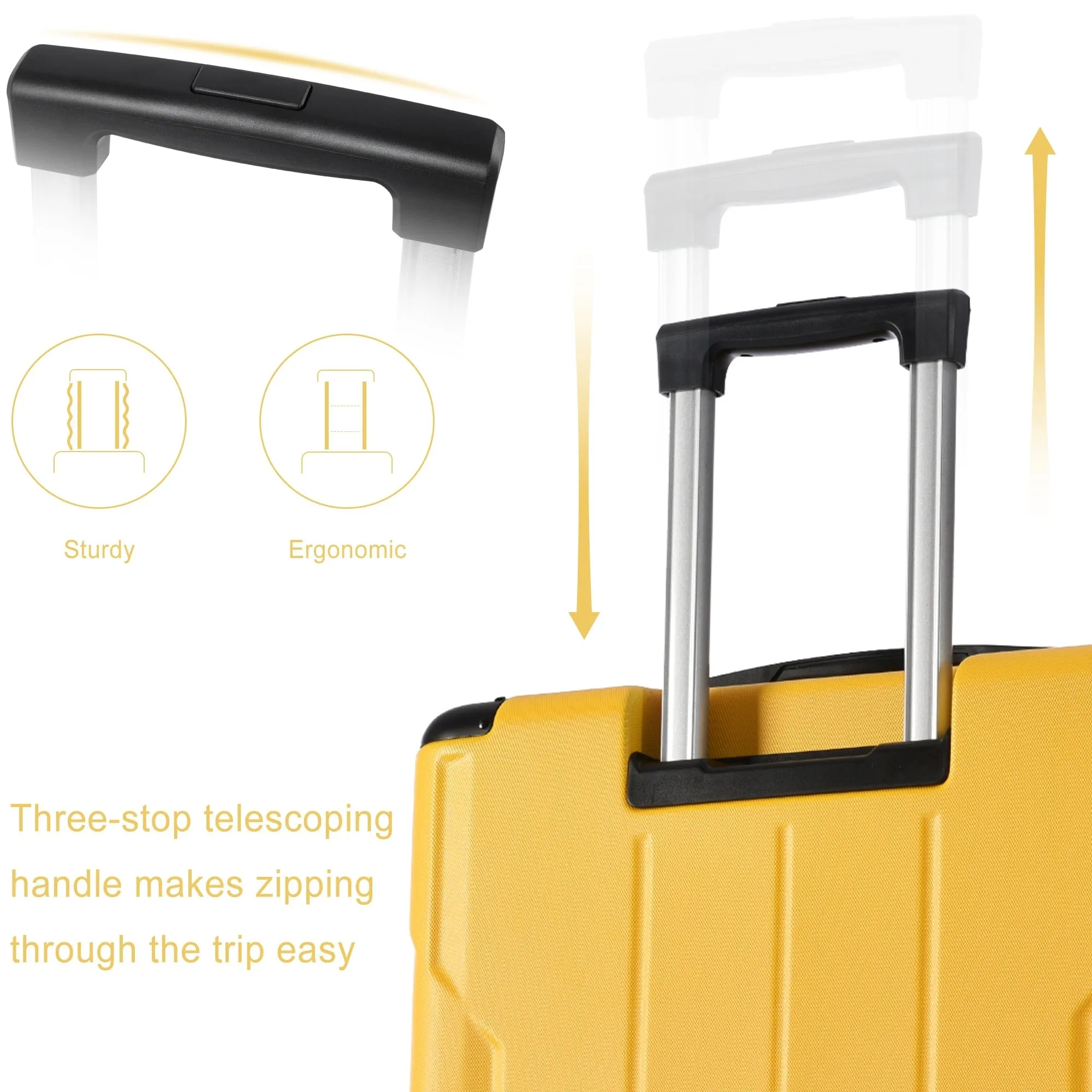 2 Piece Luggage Sets Suitcase/Trunk /Check-in Luggage /Carry-on Luggage
