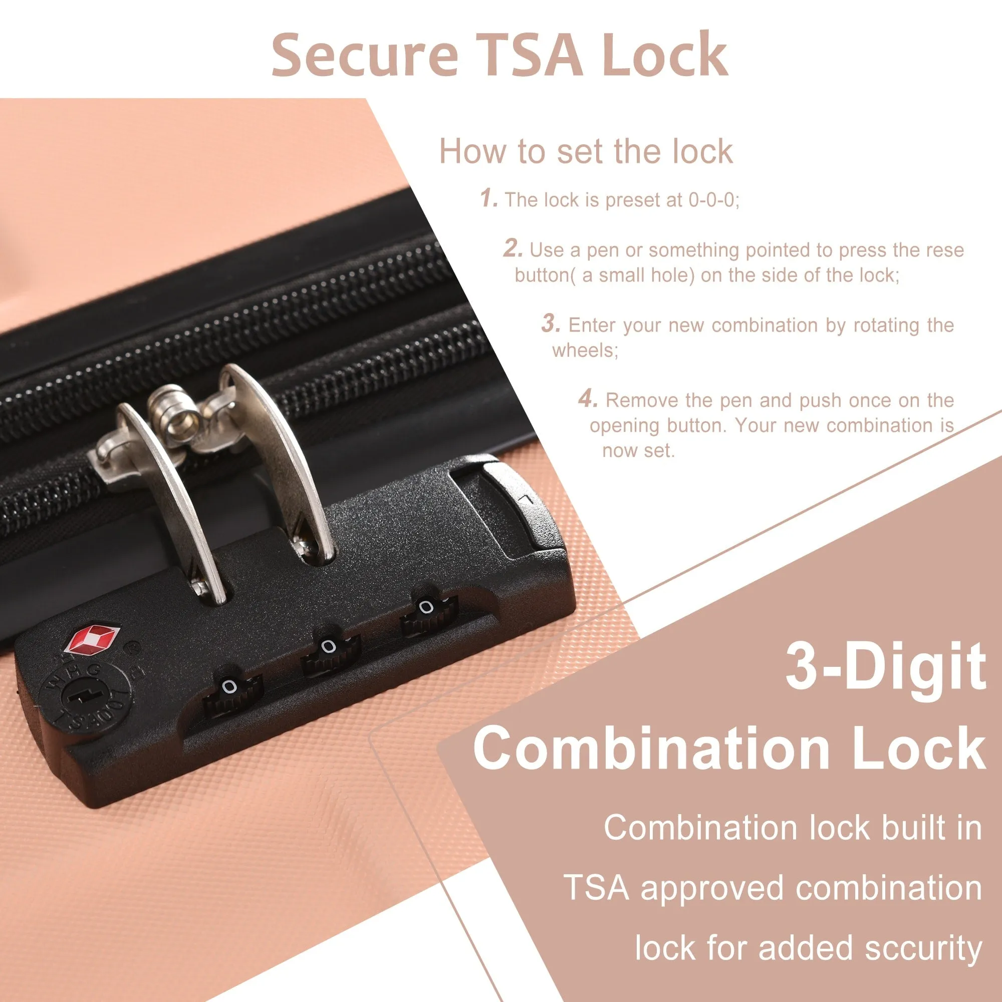 2 Piece Luggage Sets Suitcase/Trunk /Check-in Luggage /Carry-on Luggage