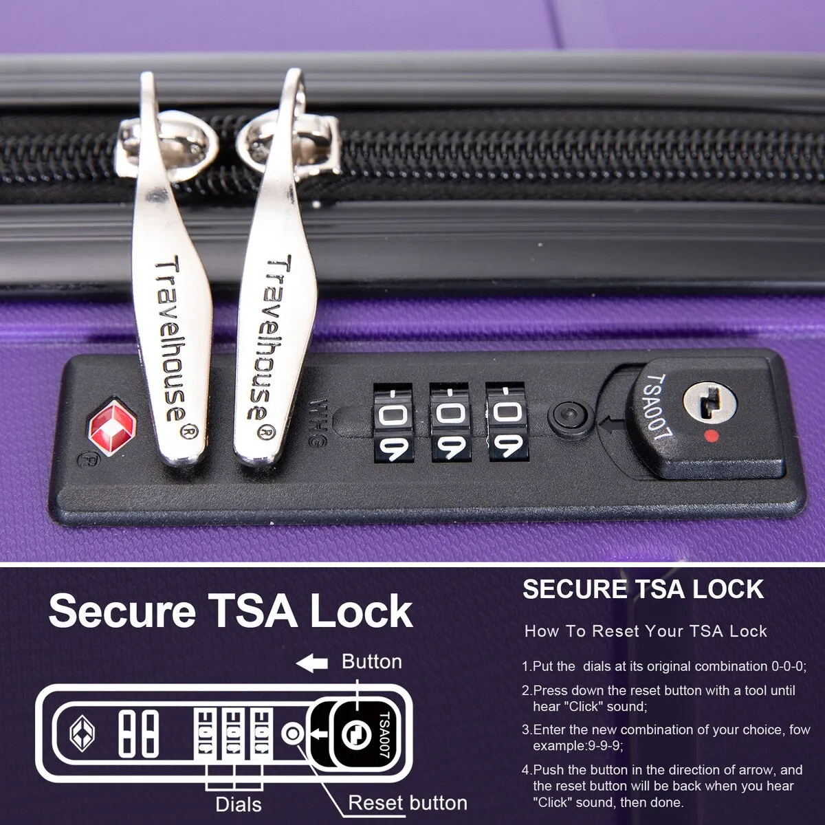 3 Piece Luggage Sets