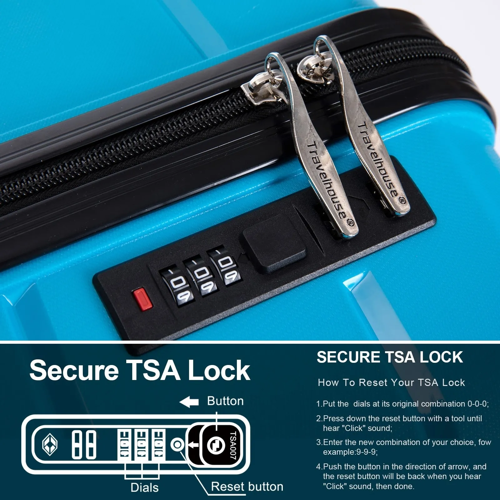 3 Piece Luggage Sets