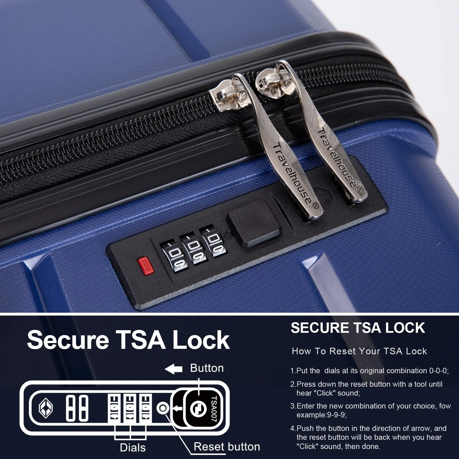3 Piece Luggage Sets