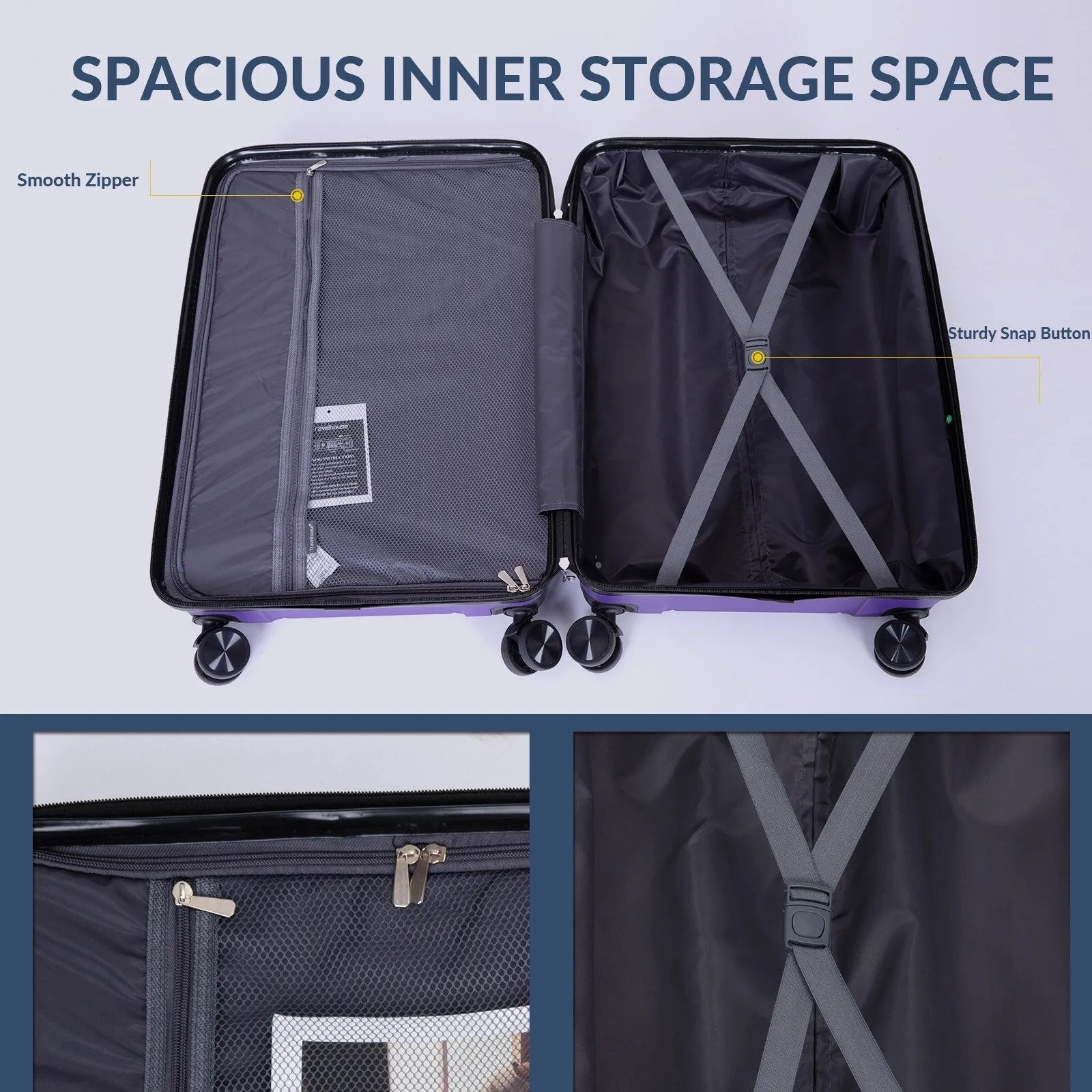 3 Piece Luggage Sets