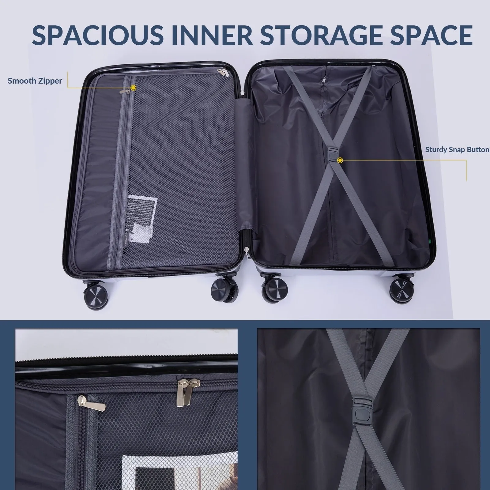 3 Piece Luggage Sets