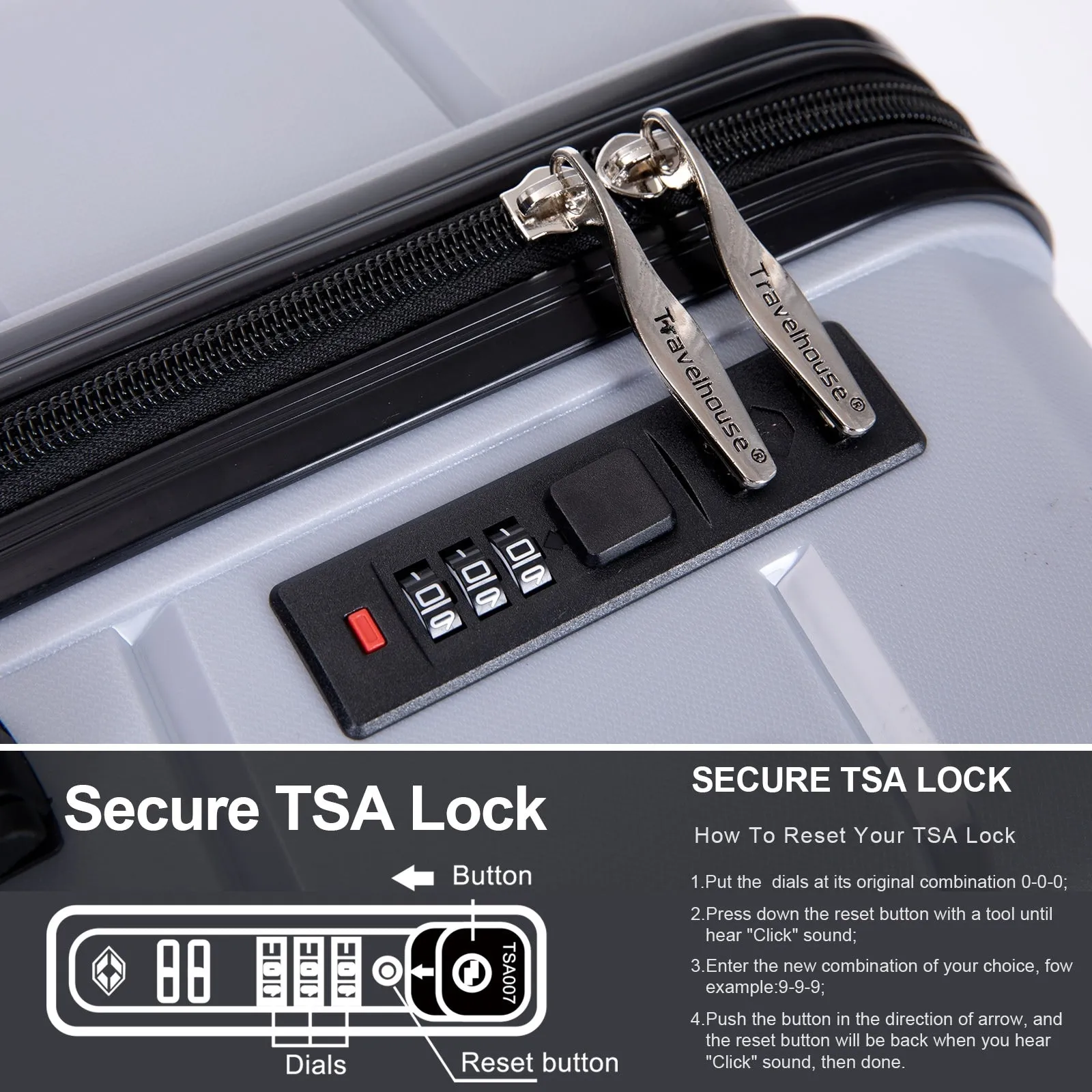 3 Piece Luggage Sets