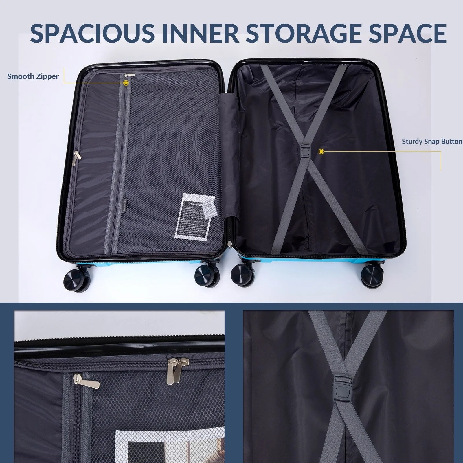 3 Piece Luggage Sets