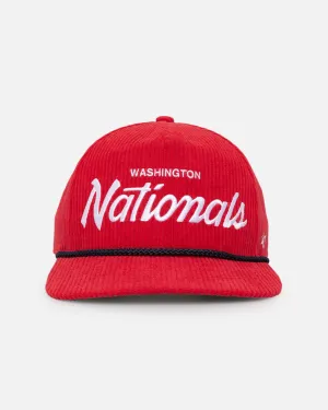 47 Brand Washington Nationals 'MLB Opening Day' Crossrope Hitch Snapback Red