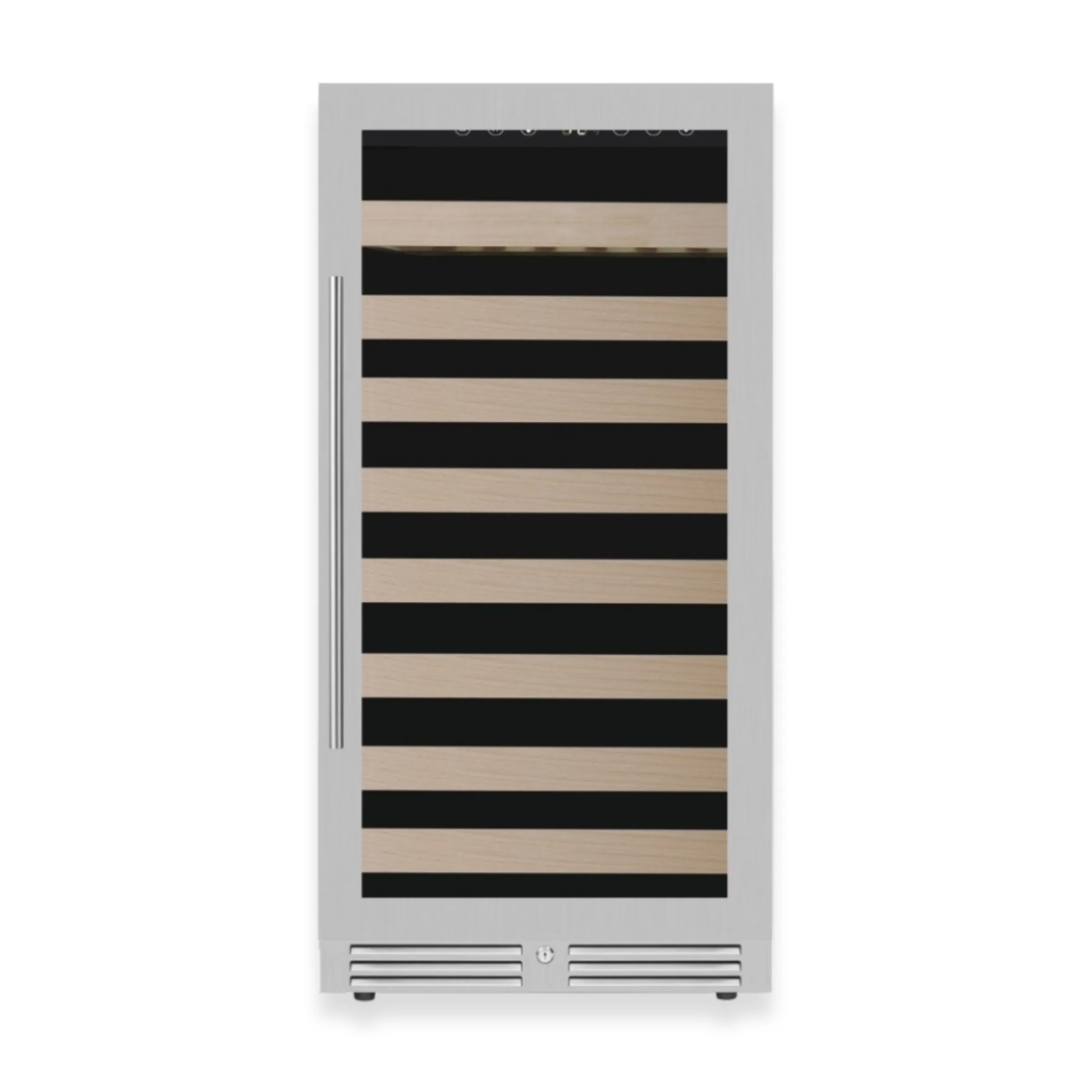 47-Inch Height Single Zone Wine Cooler with Low-E Glass Door