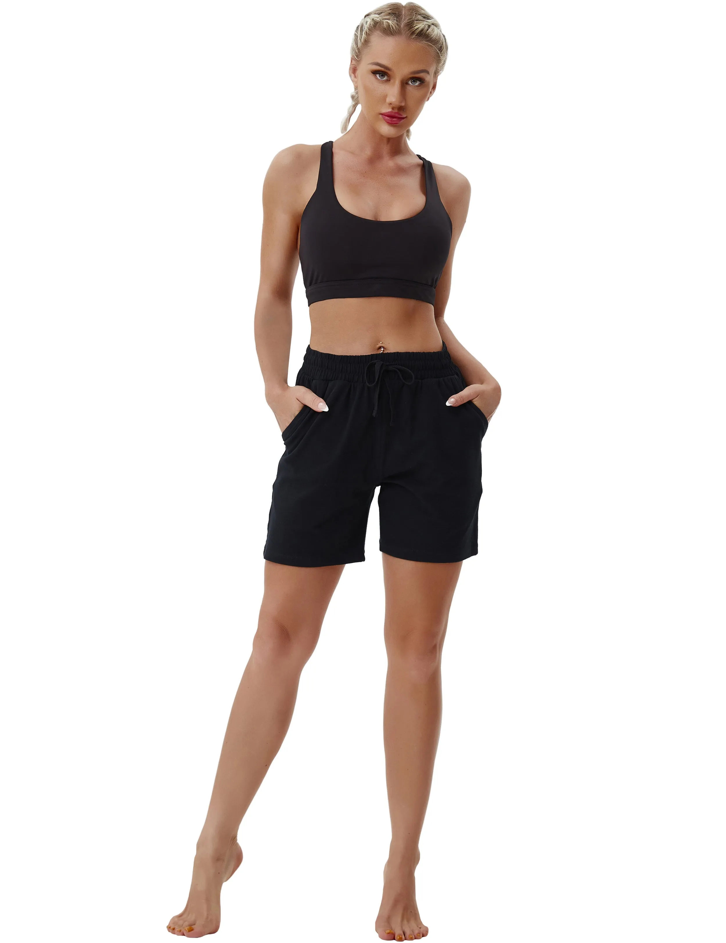 5" Joggers Shorts black_Gym