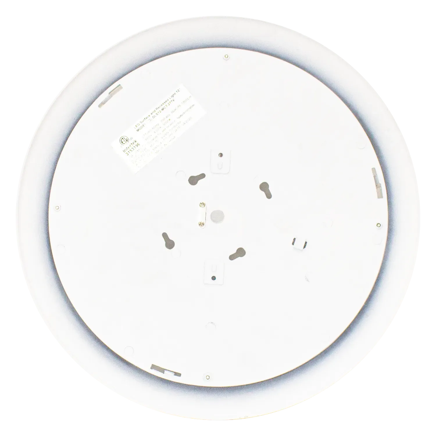6" LED Round Disk Light, 15W, CCT Selectable, 120V