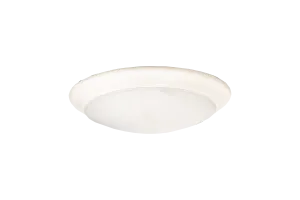 8" LED Round Disk Light, 20W, CCT Selectable, 120V