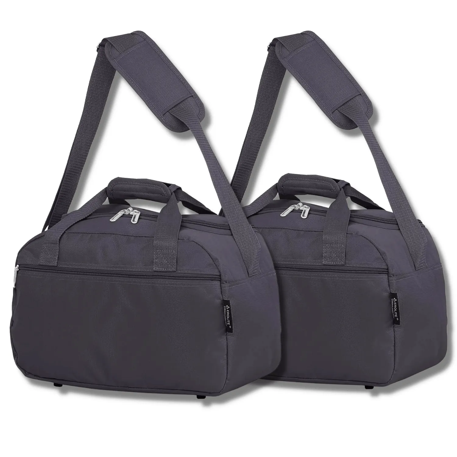 Aerolite Ryanair Maximum Cabin Bag (40x20x25cm) With 5 Years Guarantee, New and Improved 2025 Holdall Cabin Luggage Under Seat Flight Bag