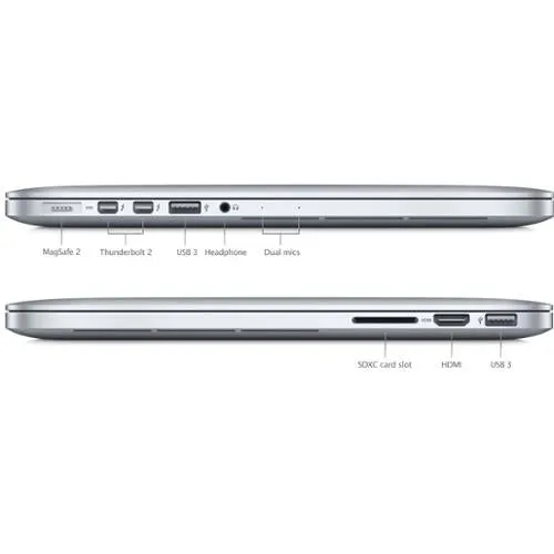 Apple MacBook Pro MGXA2LL/A 15" Laptop 2.2 GHz i7 CPU, 16GB RAM, 256GB HD