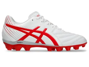 ASICS KID'S LETHAL FLASH IT 3 GS WHITE/RED FOOTBALL BOOTS