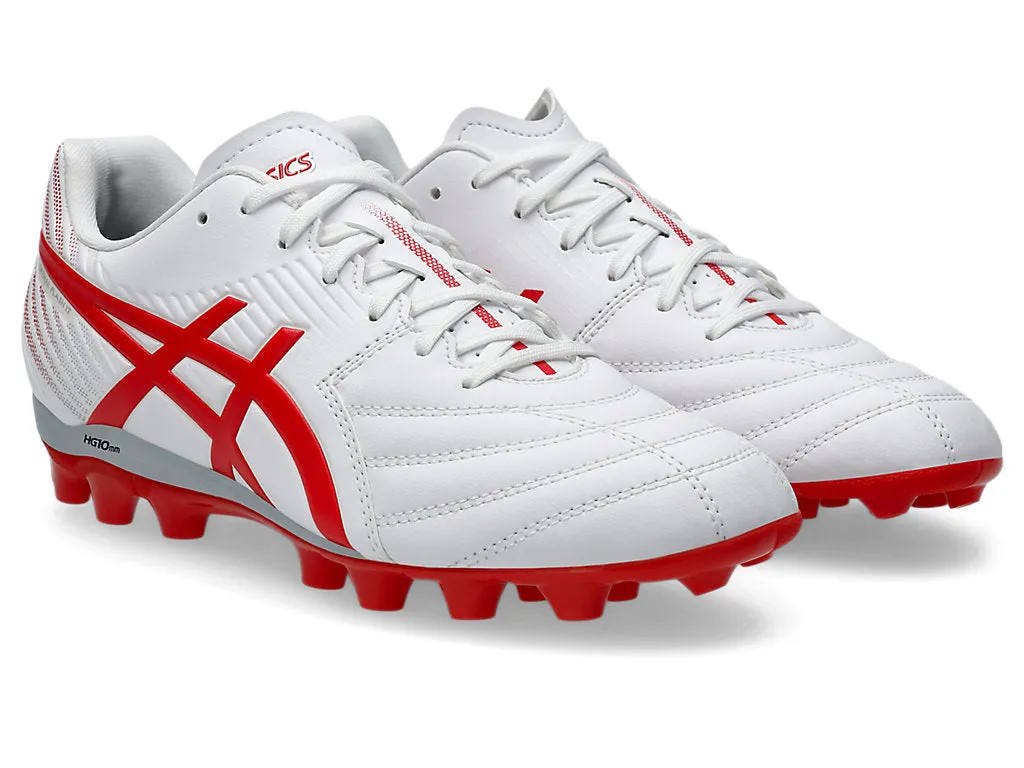 ASICS KID'S LETHAL FLASH IT 3 GS WHITE/RED FOOTBALL BOOTS