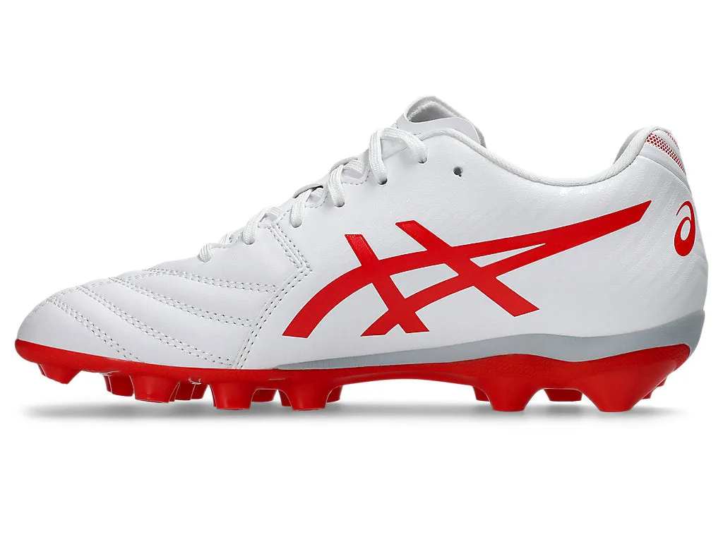ASICS KID'S LETHAL FLASH IT 3 GS WHITE/RED FOOTBALL BOOTS
