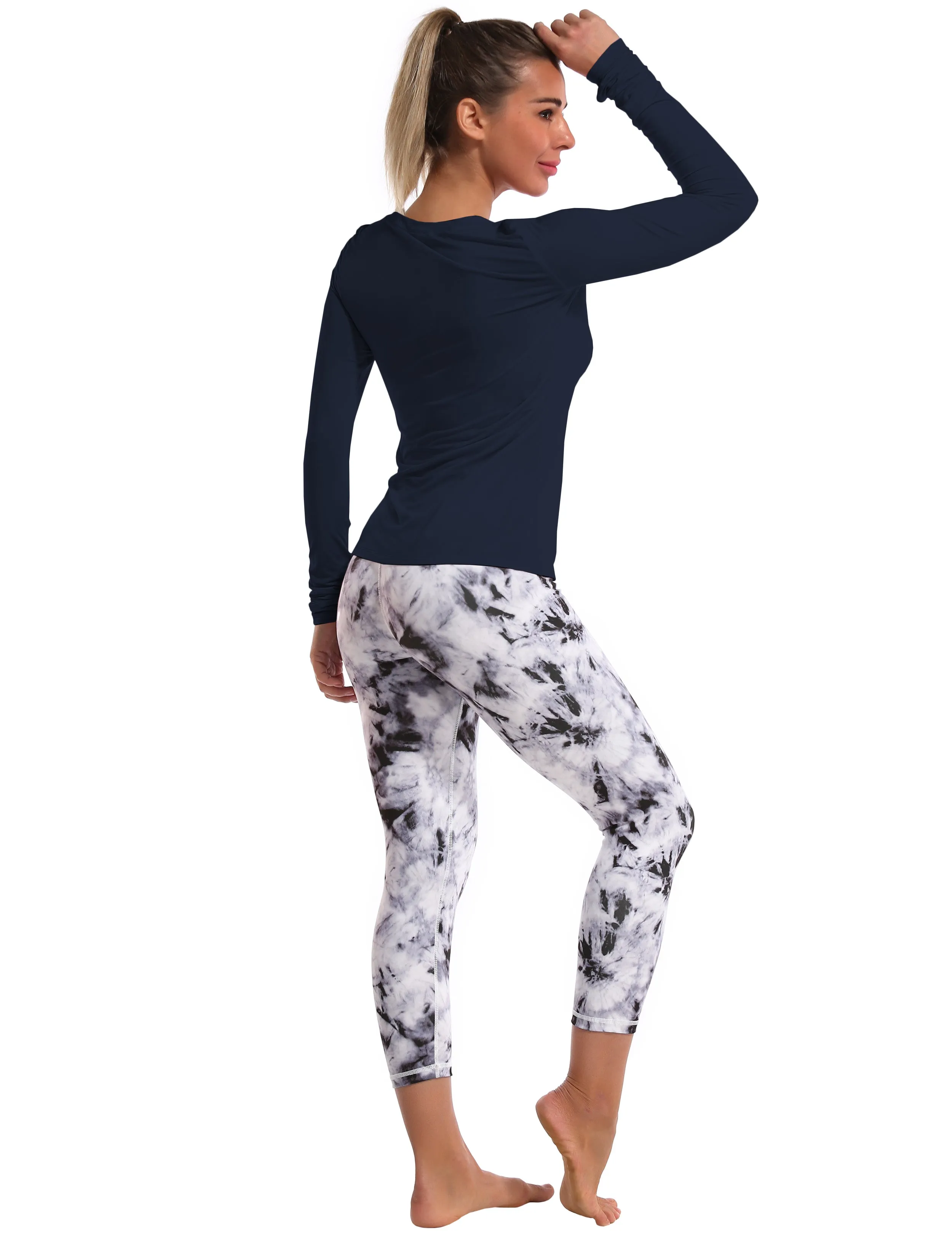 Athlete Long Sleeve Tops darknavy_Golf