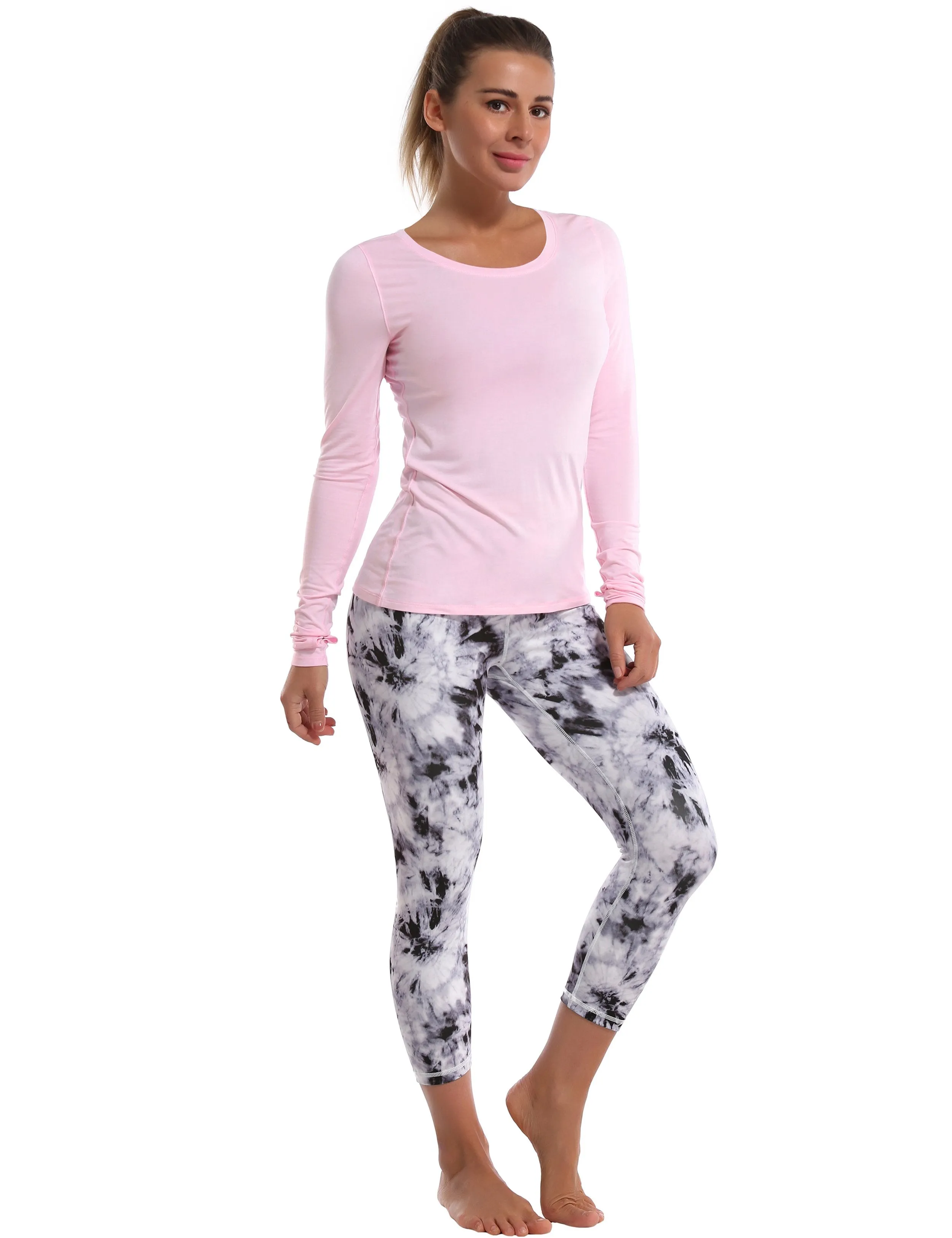 Athlete Long Sleeve Tops lightpink ins_Golf