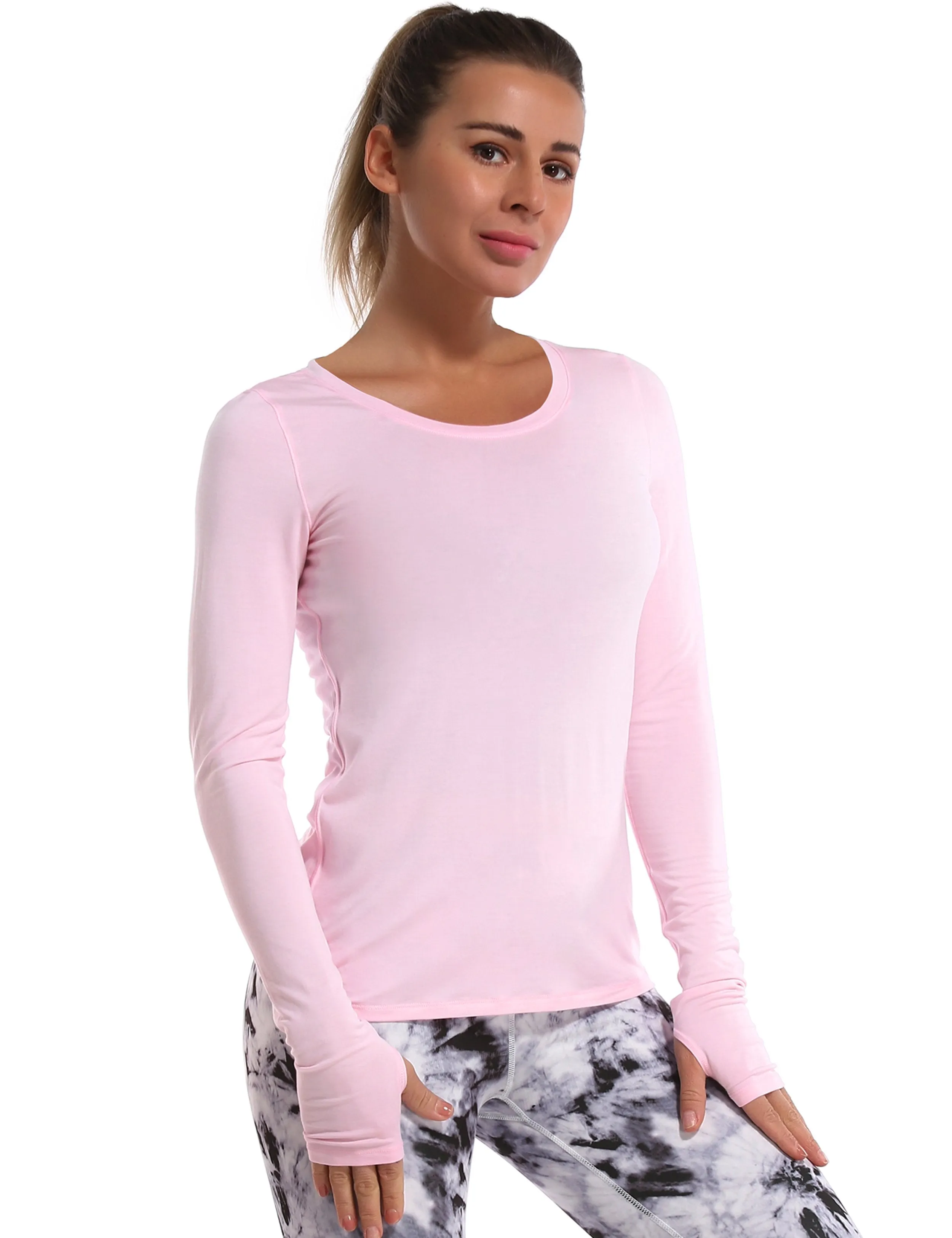 Athlete Long Sleeve Tops lightpink ins_Golf