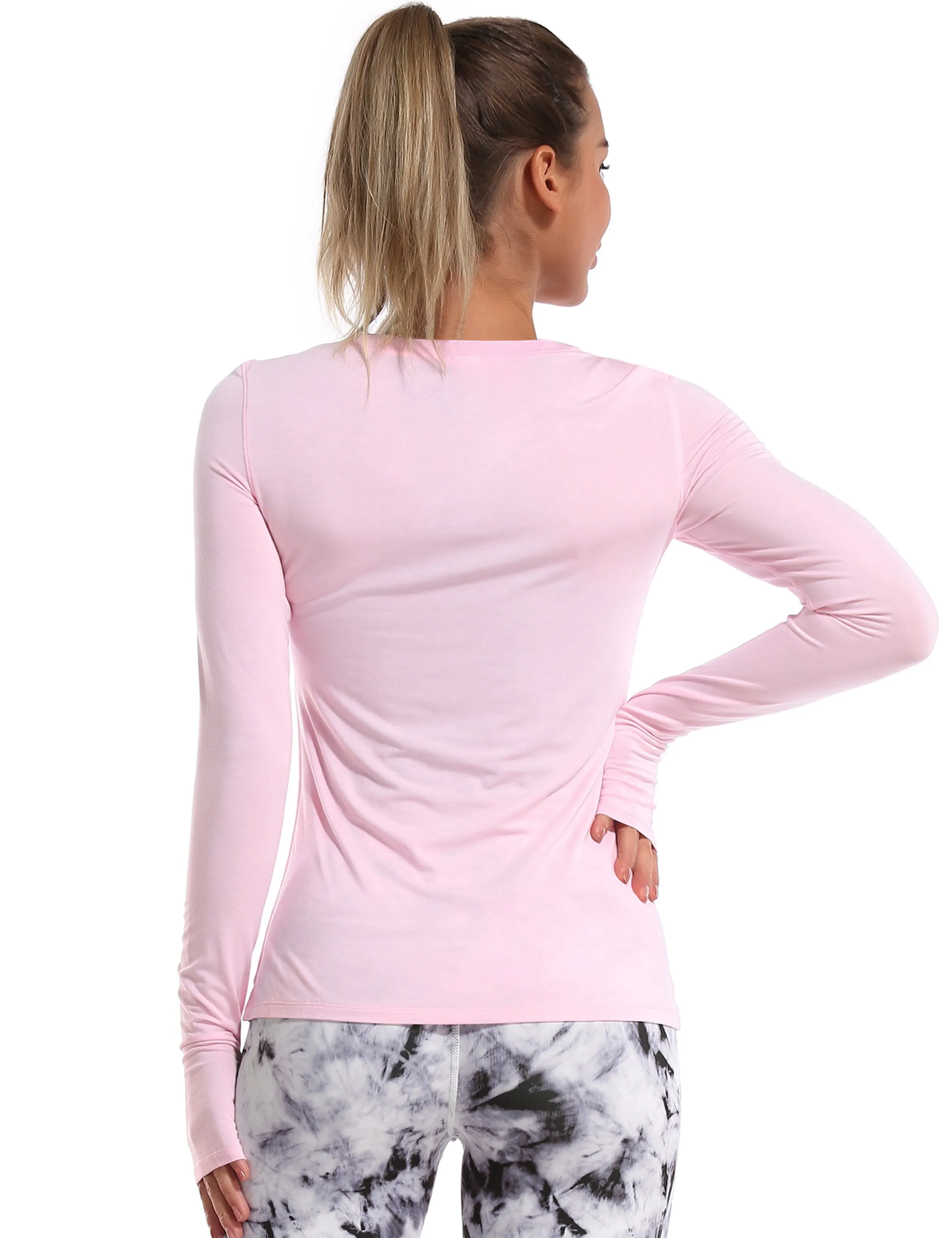 Athlete Long Sleeve Tops lightpink ins_Golf
