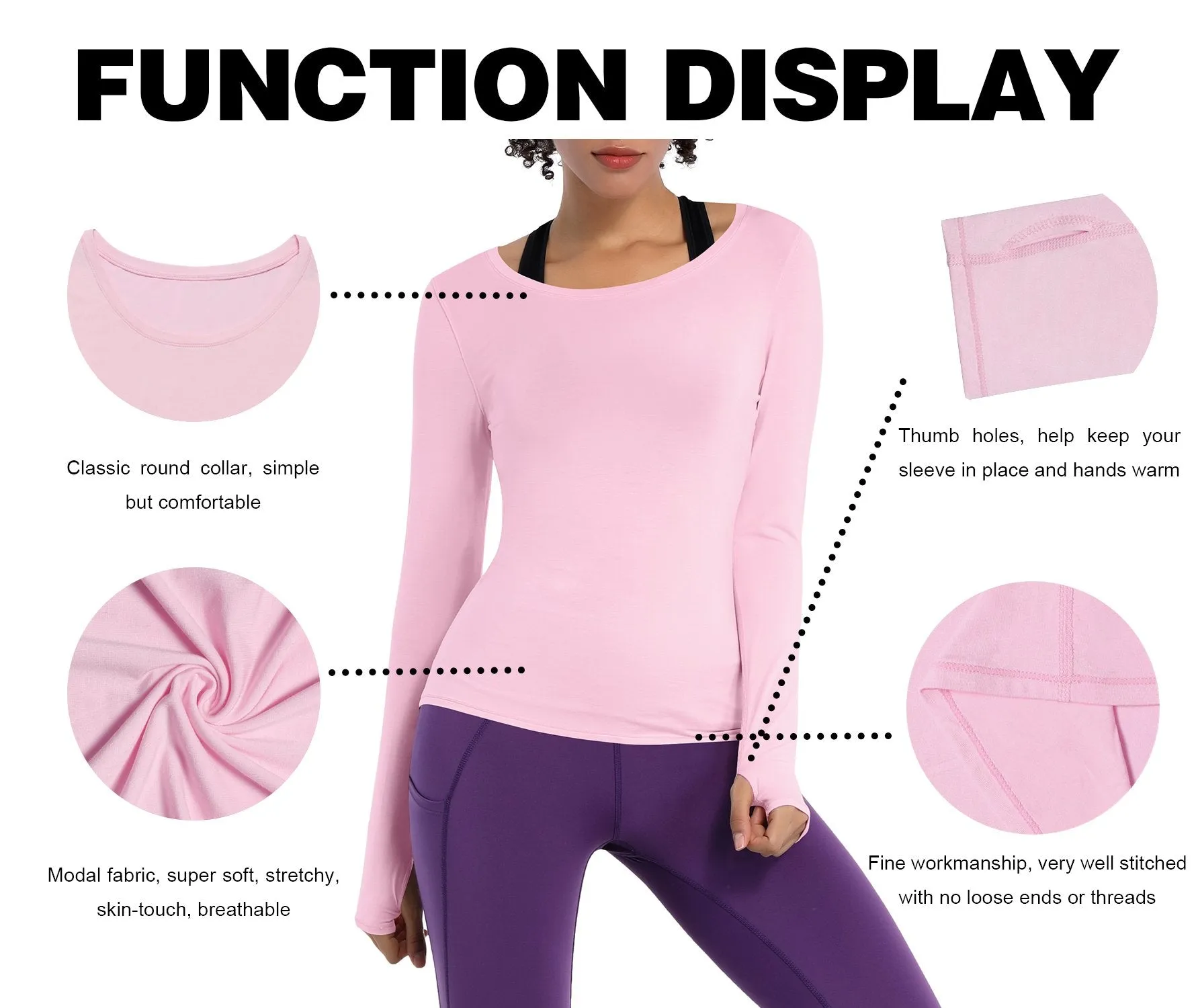 Athlete Long Sleeve Tops lightpink ins_Golf