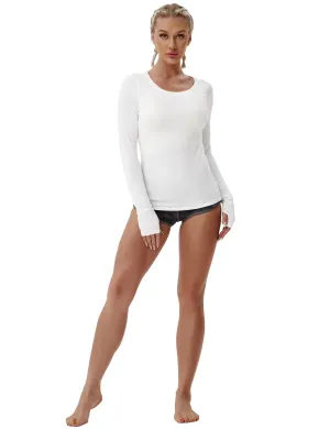 Athlete Long Sleeve Tops white_Golf