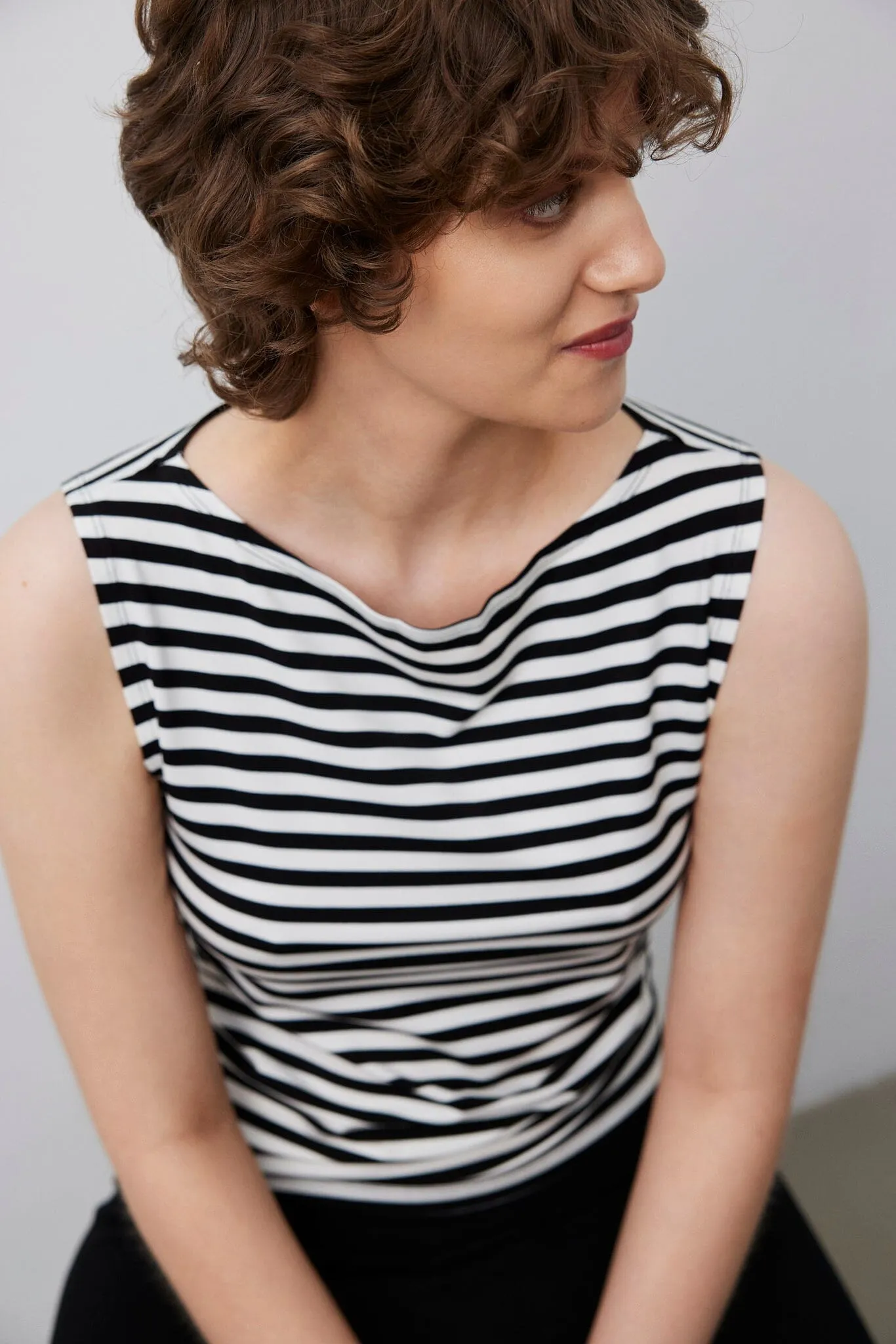 Boatneck Tank Top