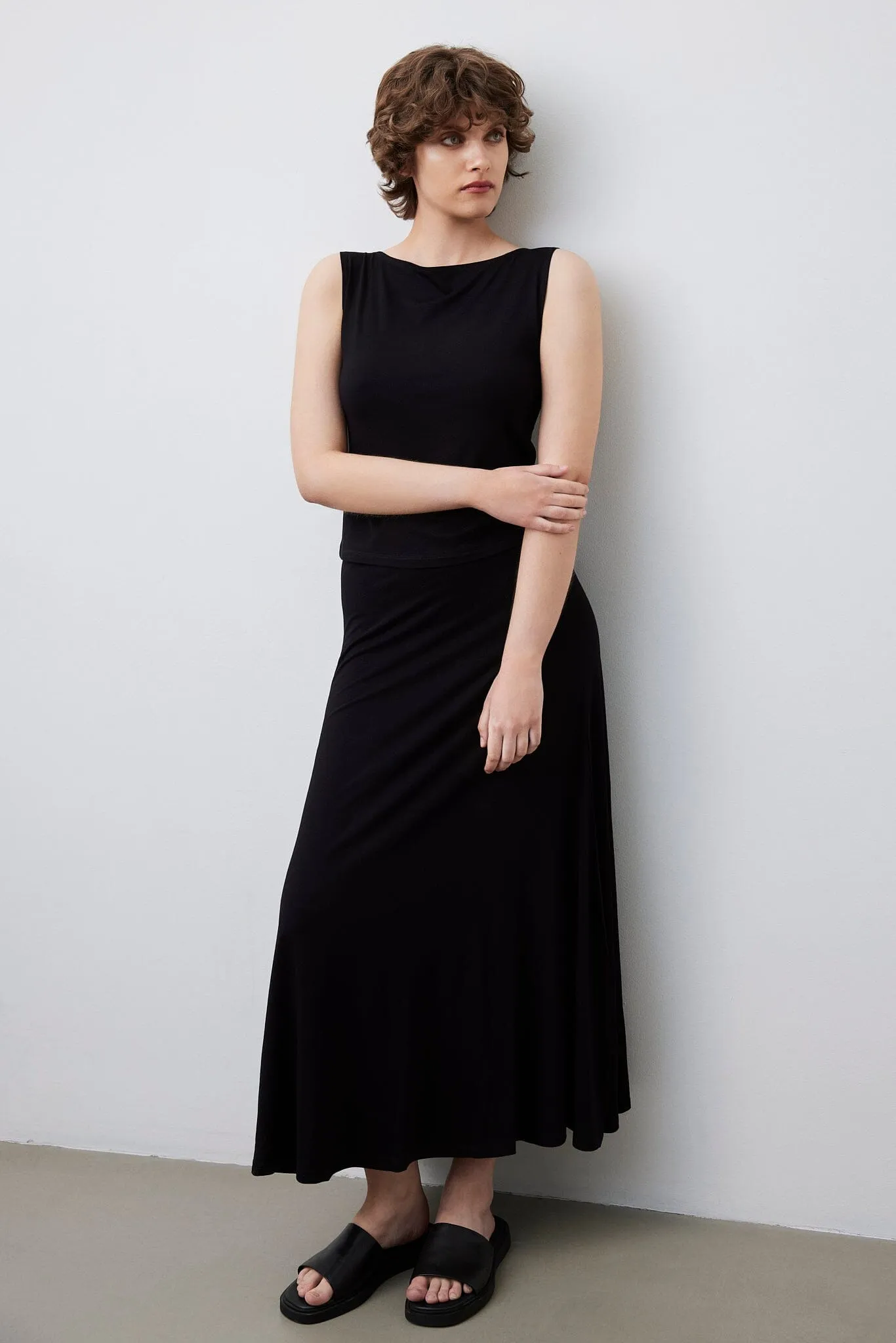 Boatneck Tank Top