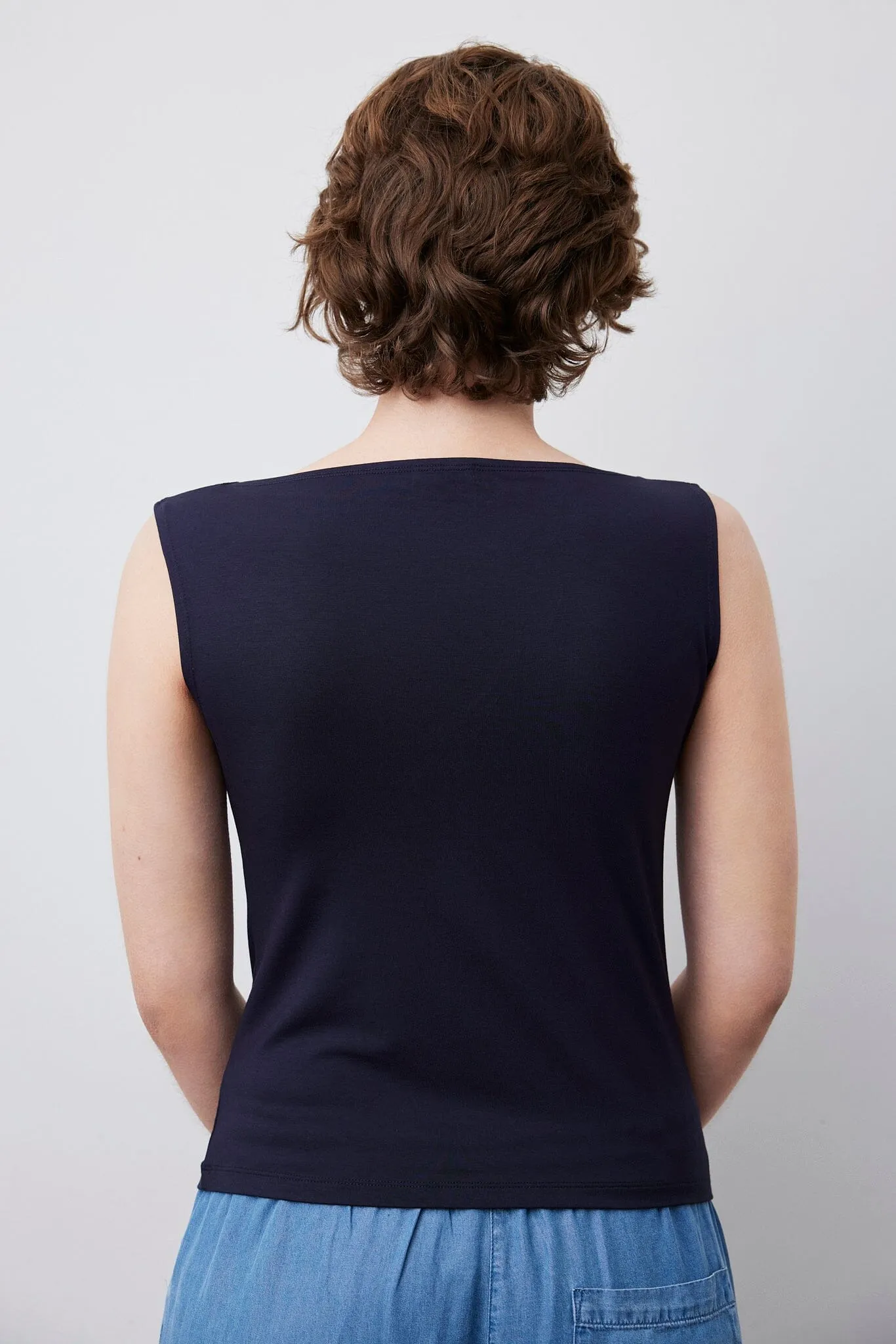 Boatneck Tank Top