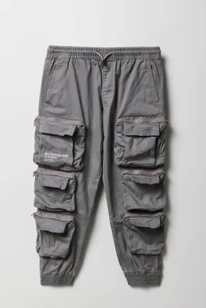 Boys 6 Pocket Cargo Jogger