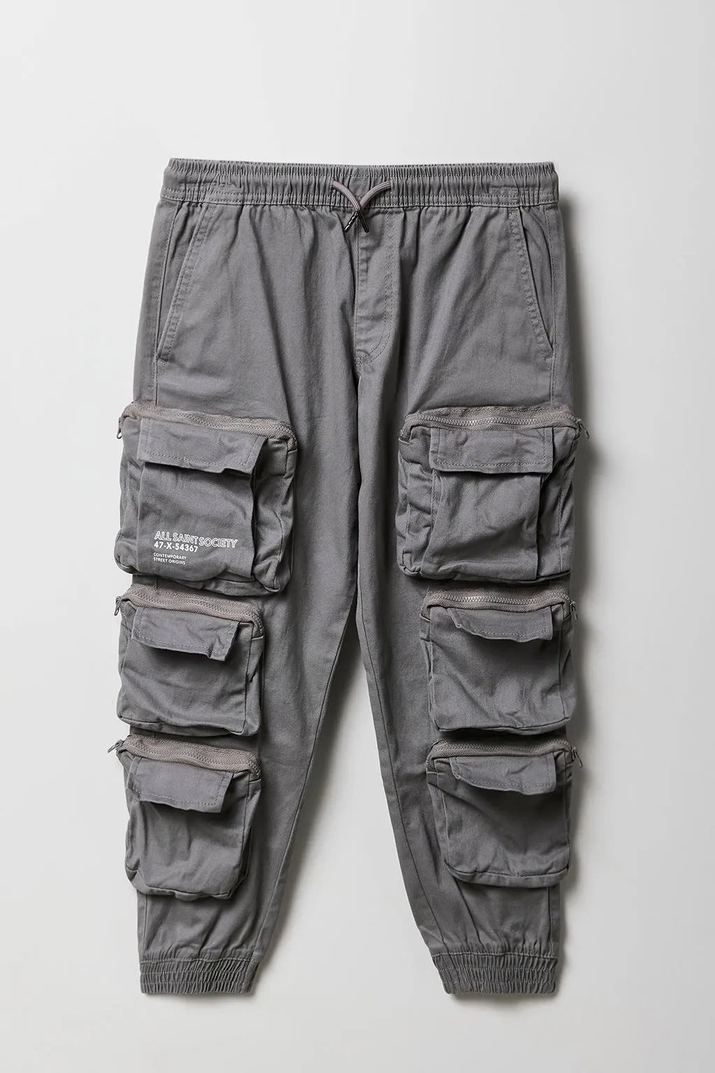Boys 6 Pocket Cargo Jogger