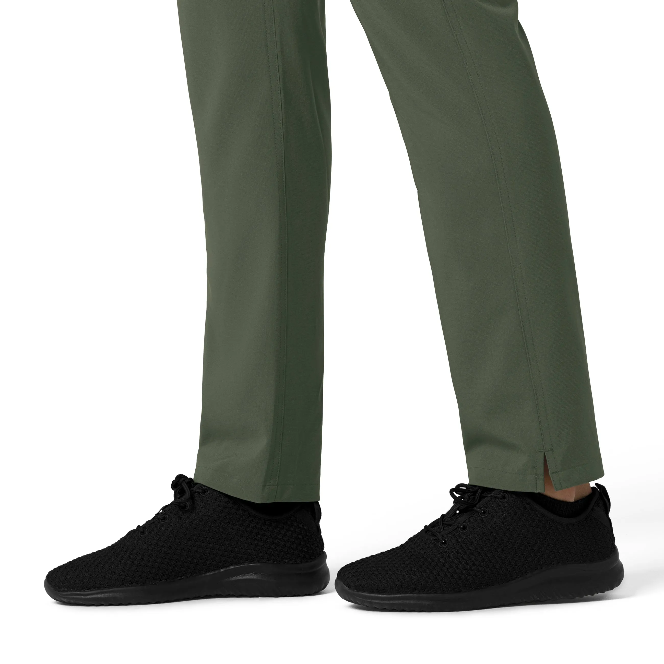 Carhartt Force Cross-Flex Women's Straight Leg Cargo Scrub Pant - Olive