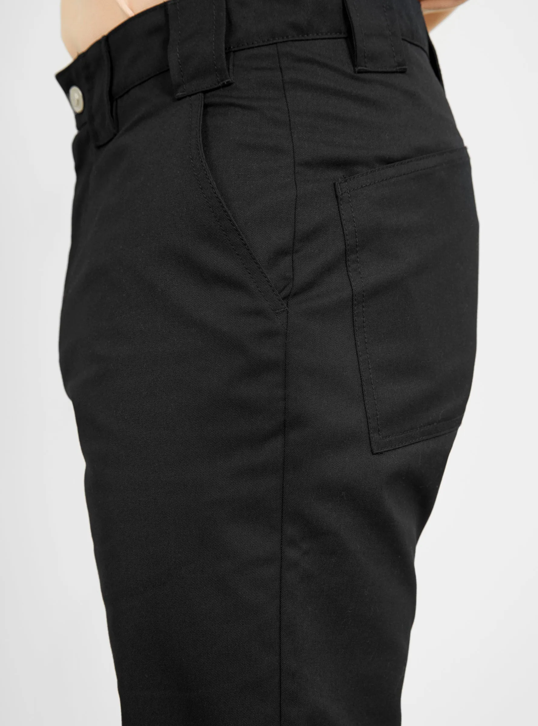 Crease Resistant Twill Duty Pant Black