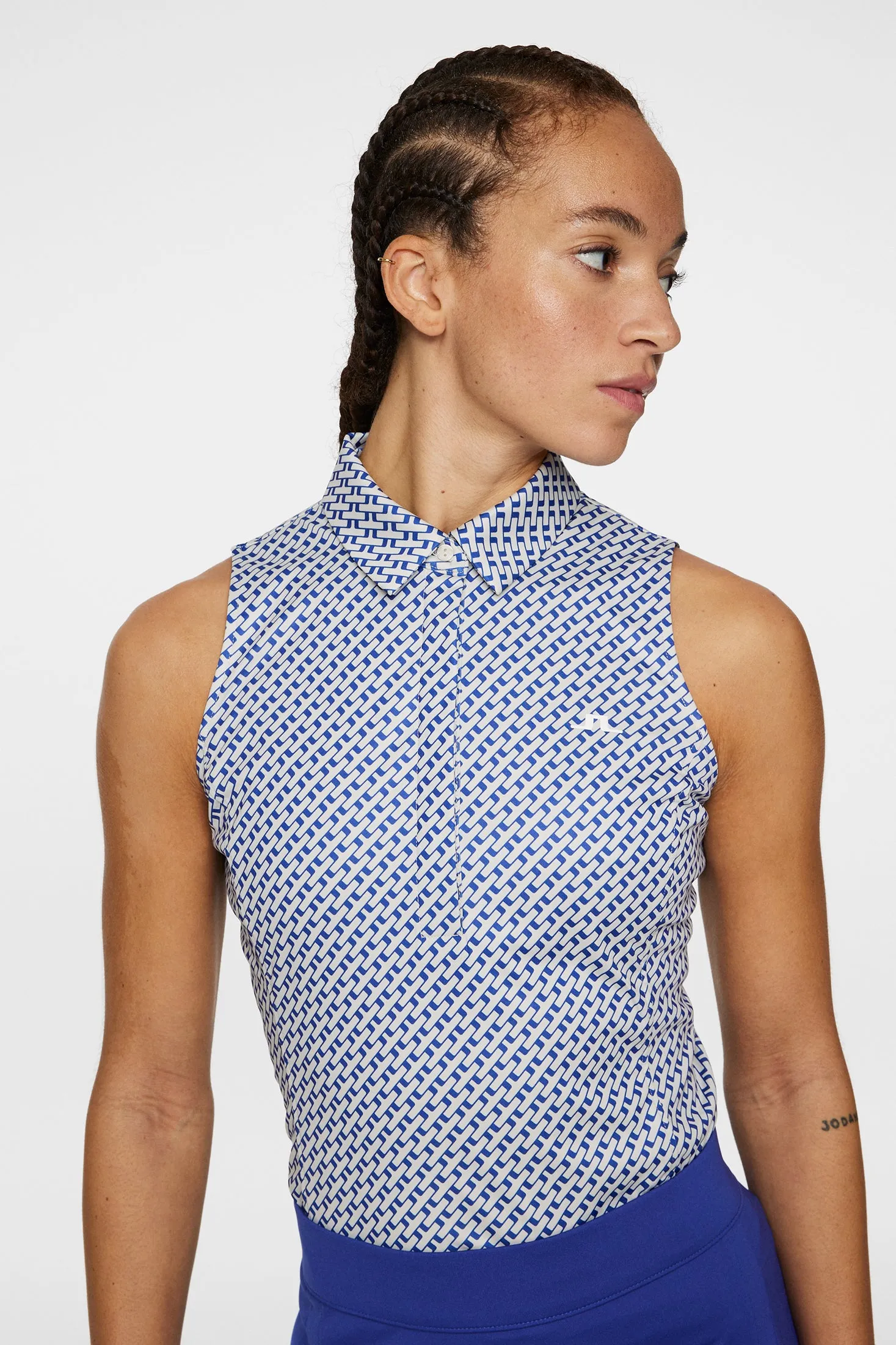 Dena Print Sleeveless Top