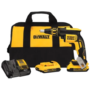 DEWALT DCF620D2-20V MAX* XTREME Cordless Brushless 1/4 in Screwgun Kit (2) Lithium Ion Batteries with Charger