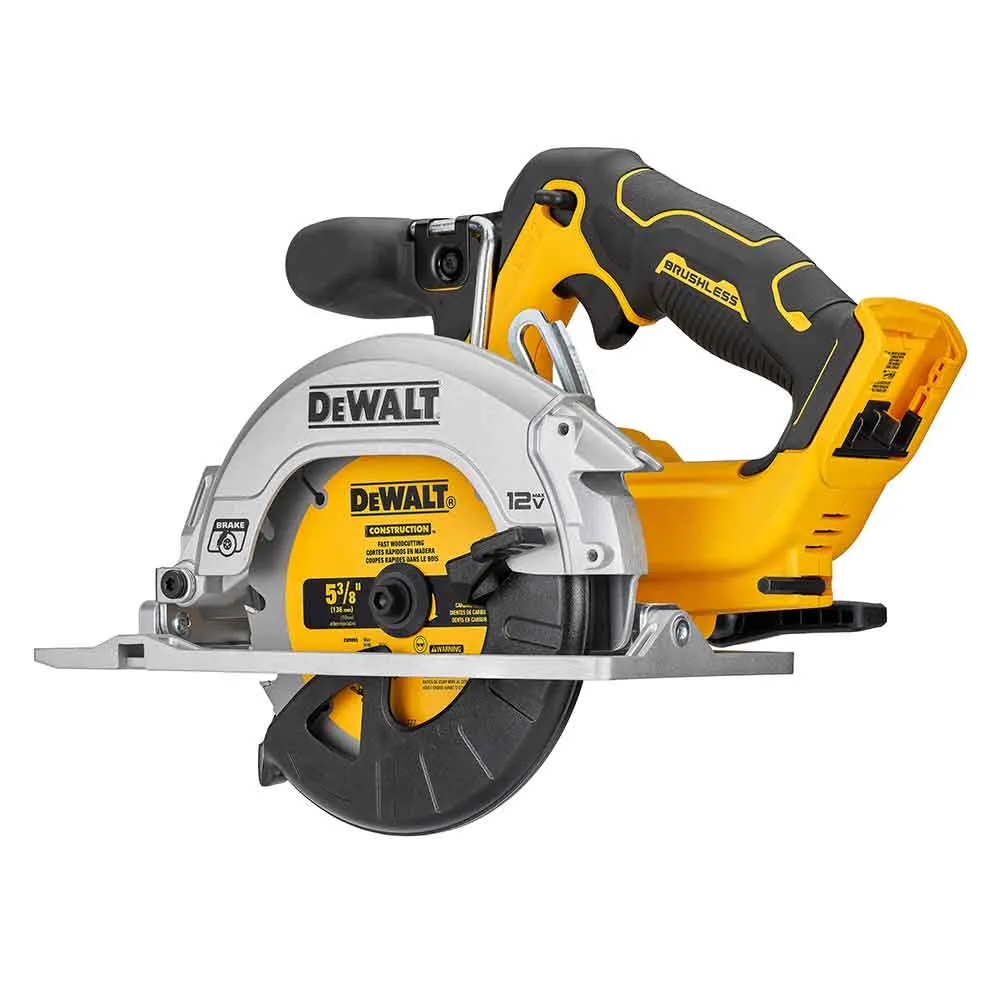 DeWALT DCS512B 12V XTREME MAX 5-3/8" Brushless Cordless Circular Saw -Bare Tool