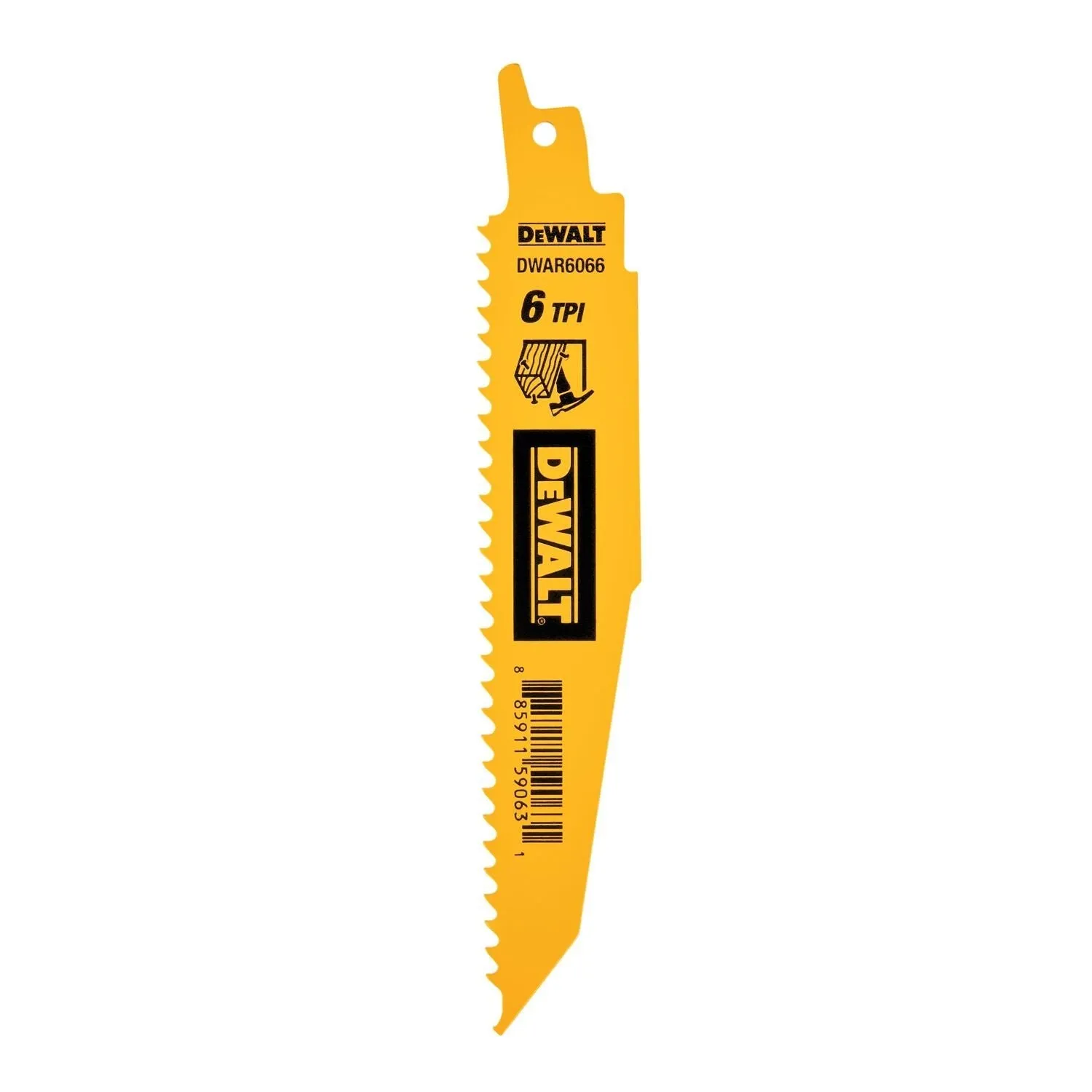 DEWALT DWAR6066-6In 6Tpi 6066 - 5Pk