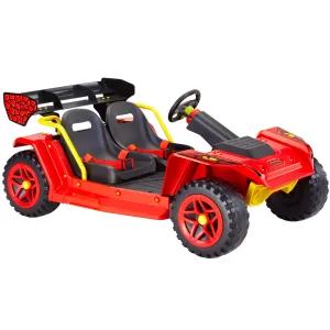 Dino Dune Buggy 12V Electric Power Ride-On, 2-Seater with Rechargeable Battery