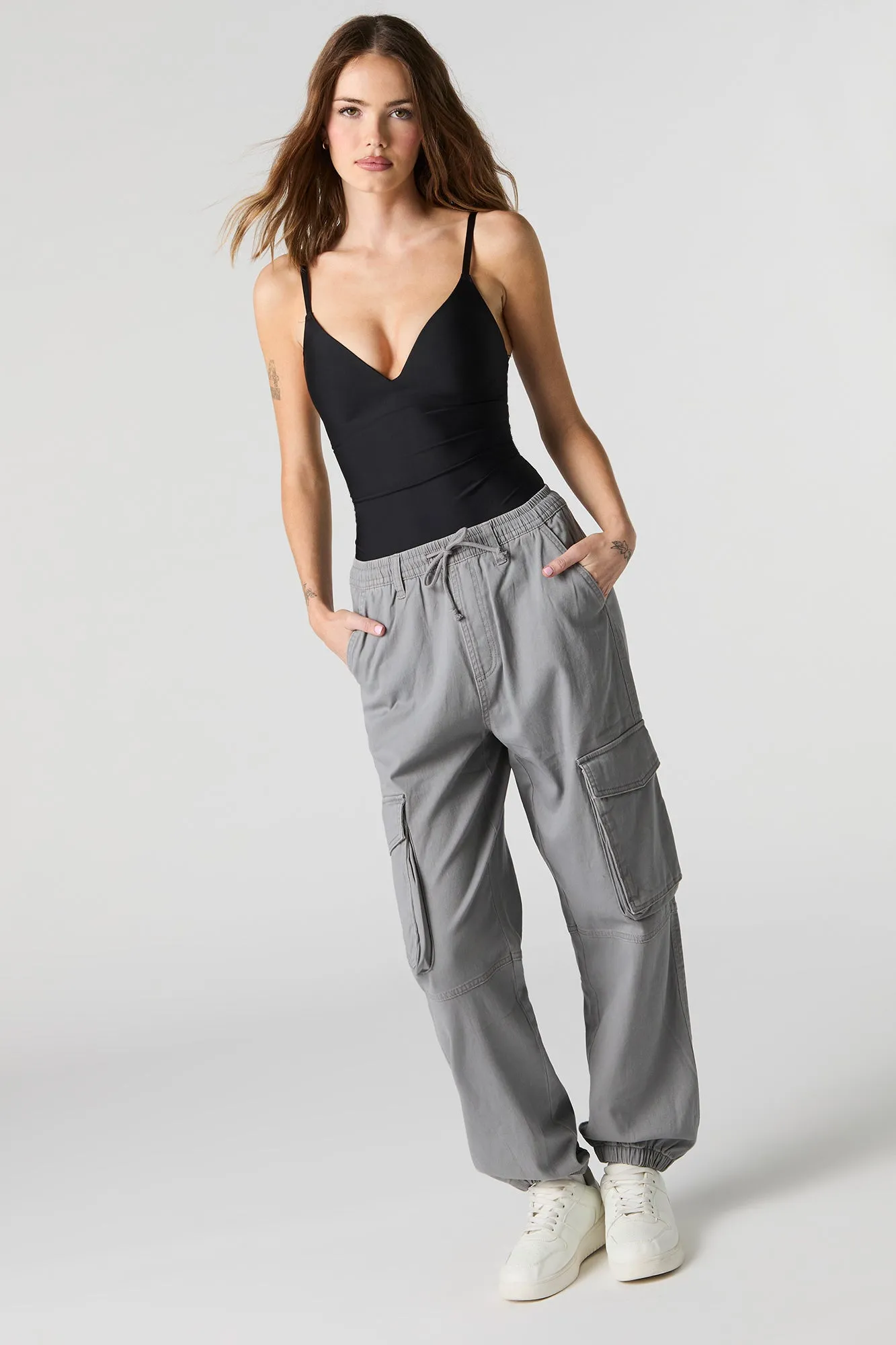 Drawstring Cargo Jogger