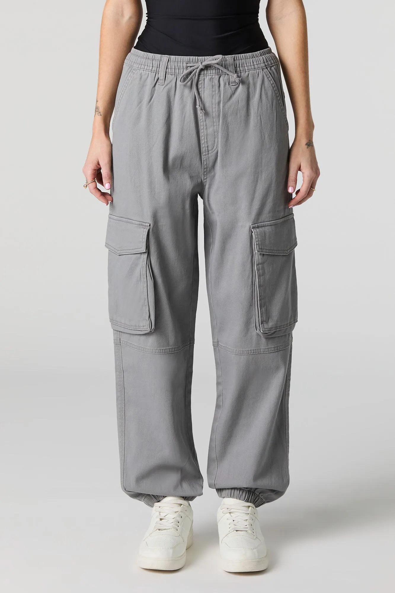 Drawstring Cargo Jogger