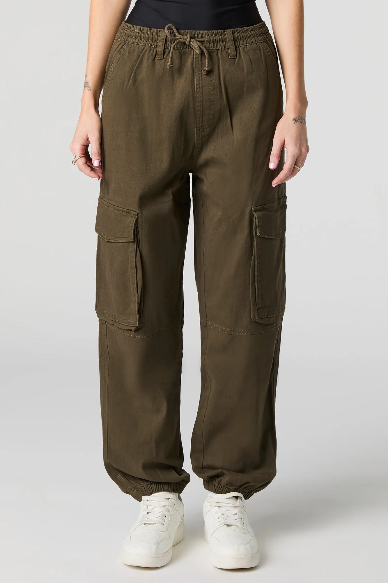 Drawstring Cargo Jogger