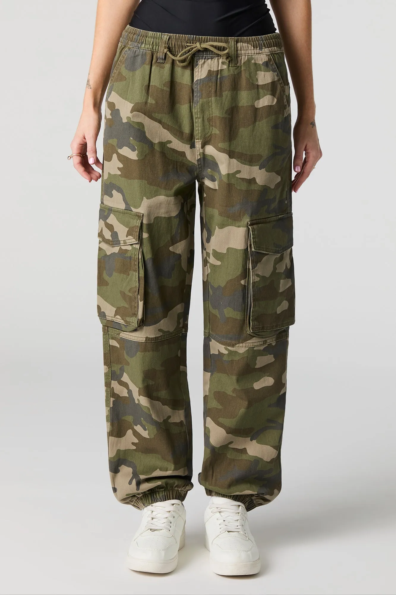 Drawstring Cargo Jogger