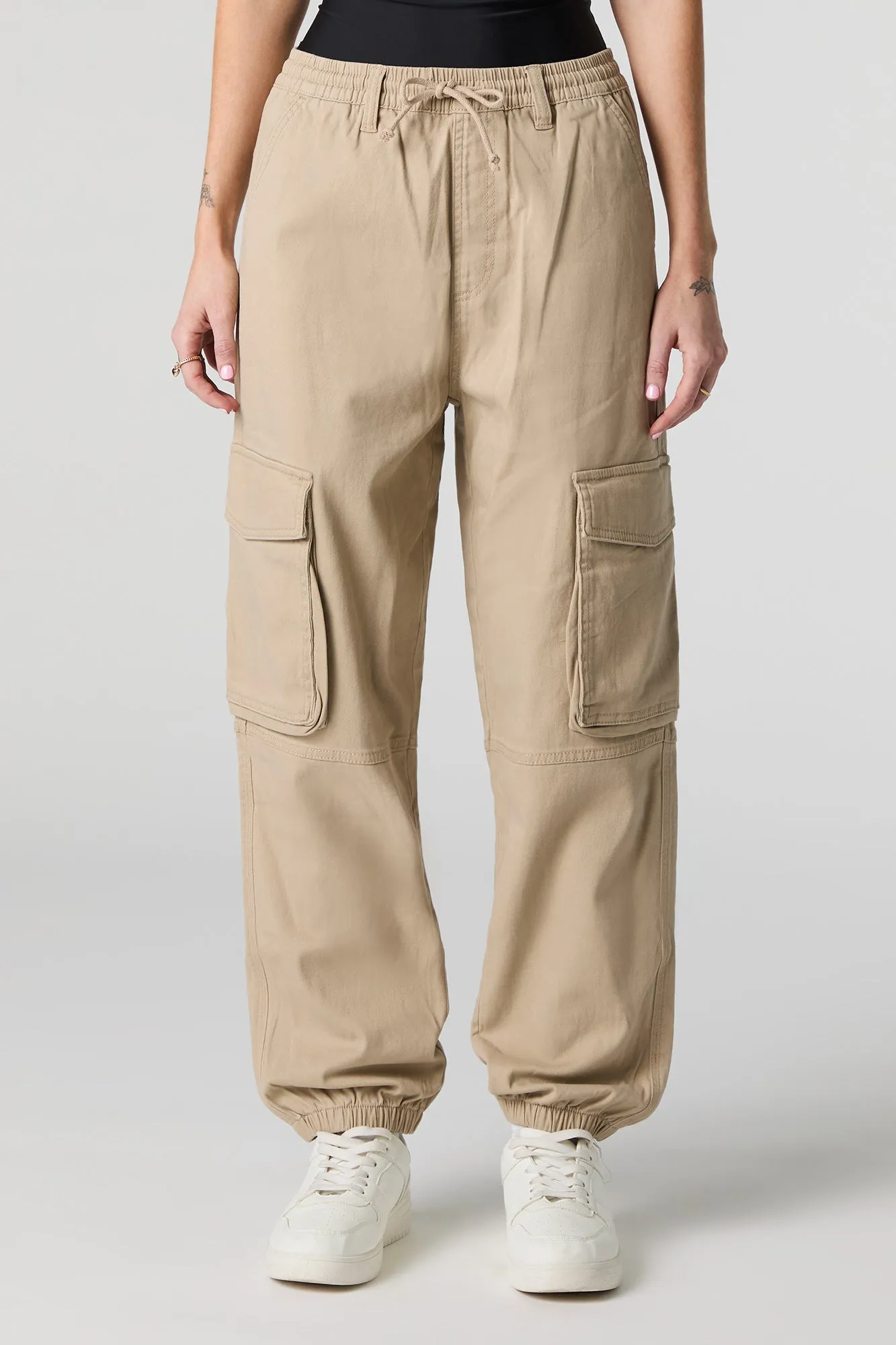 Drawstring Cargo Jogger