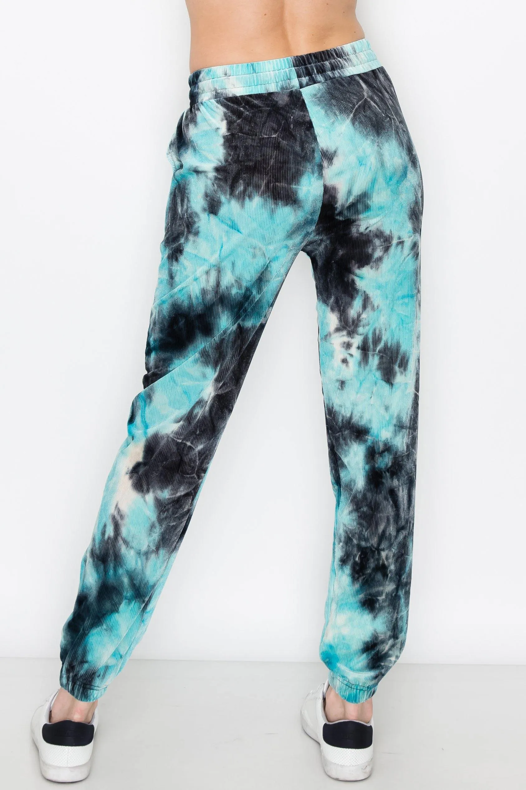 Drawstring Jogger Sweatpants - 5 Tie Dye Colors
