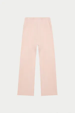 EMBOSSED STRAIGHT LEG JOGGERS - PINK