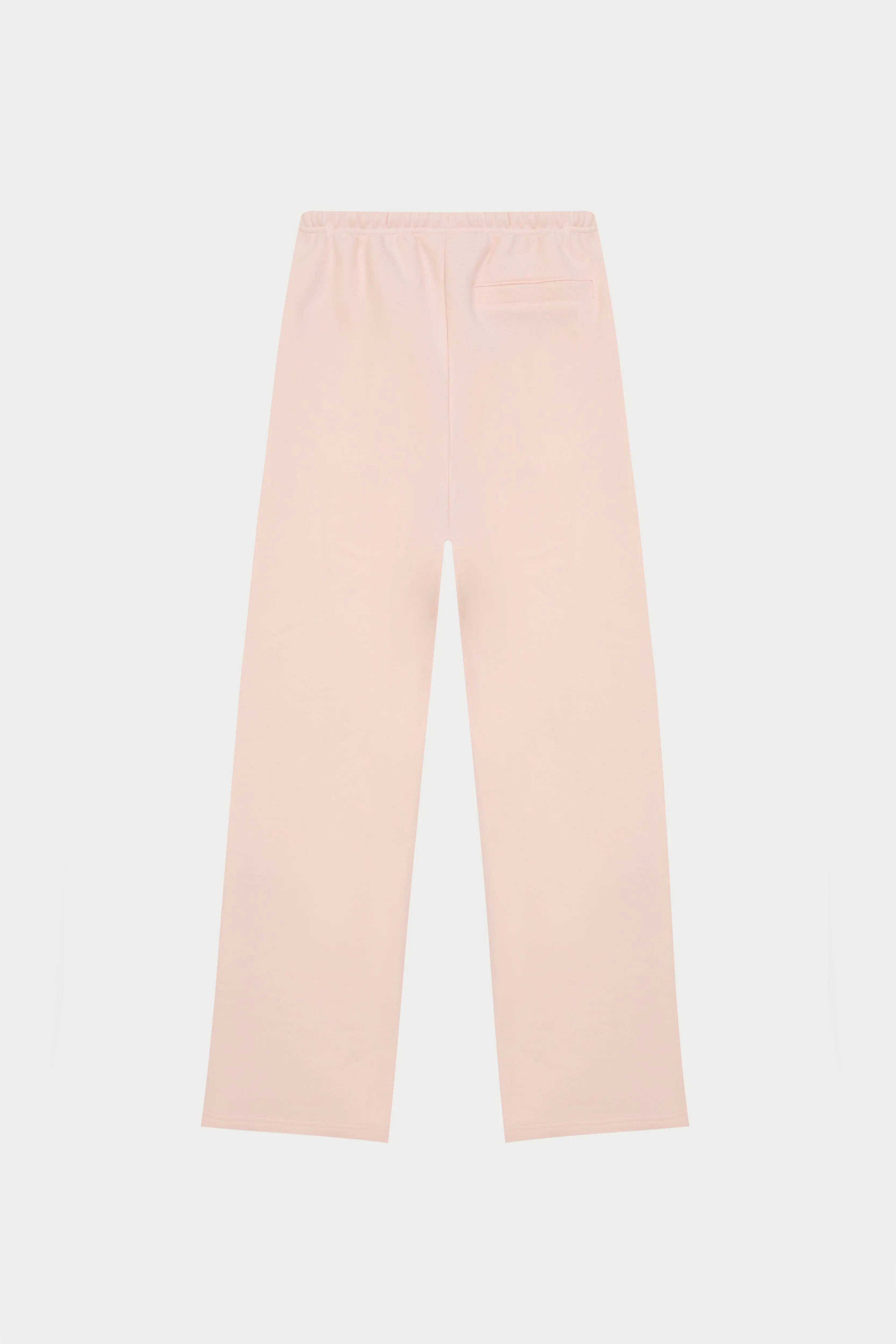 EMBOSSED STRAIGHT LEG JOGGERS - PINK