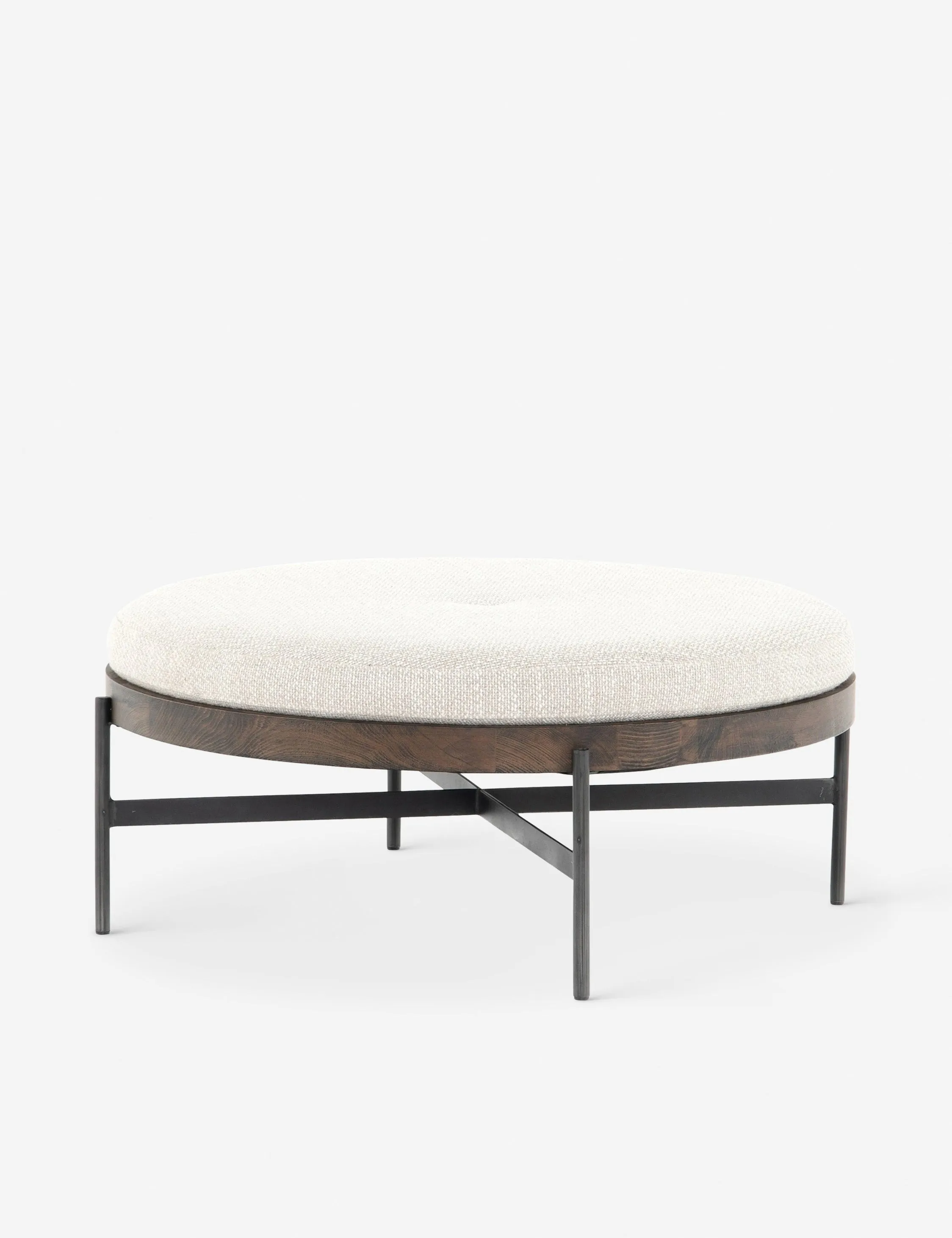 Emile Round Ottoman