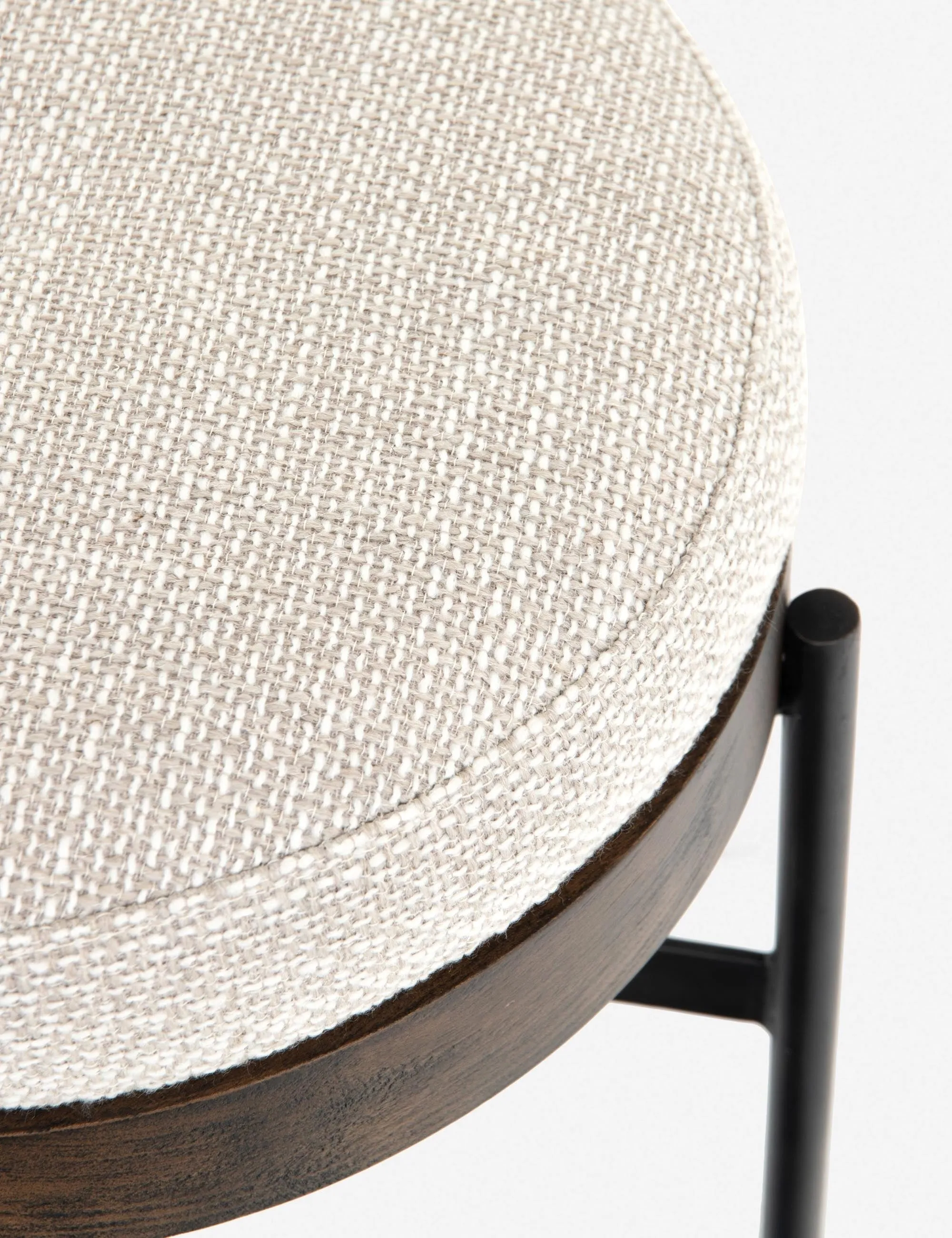 Emile Round Ottoman