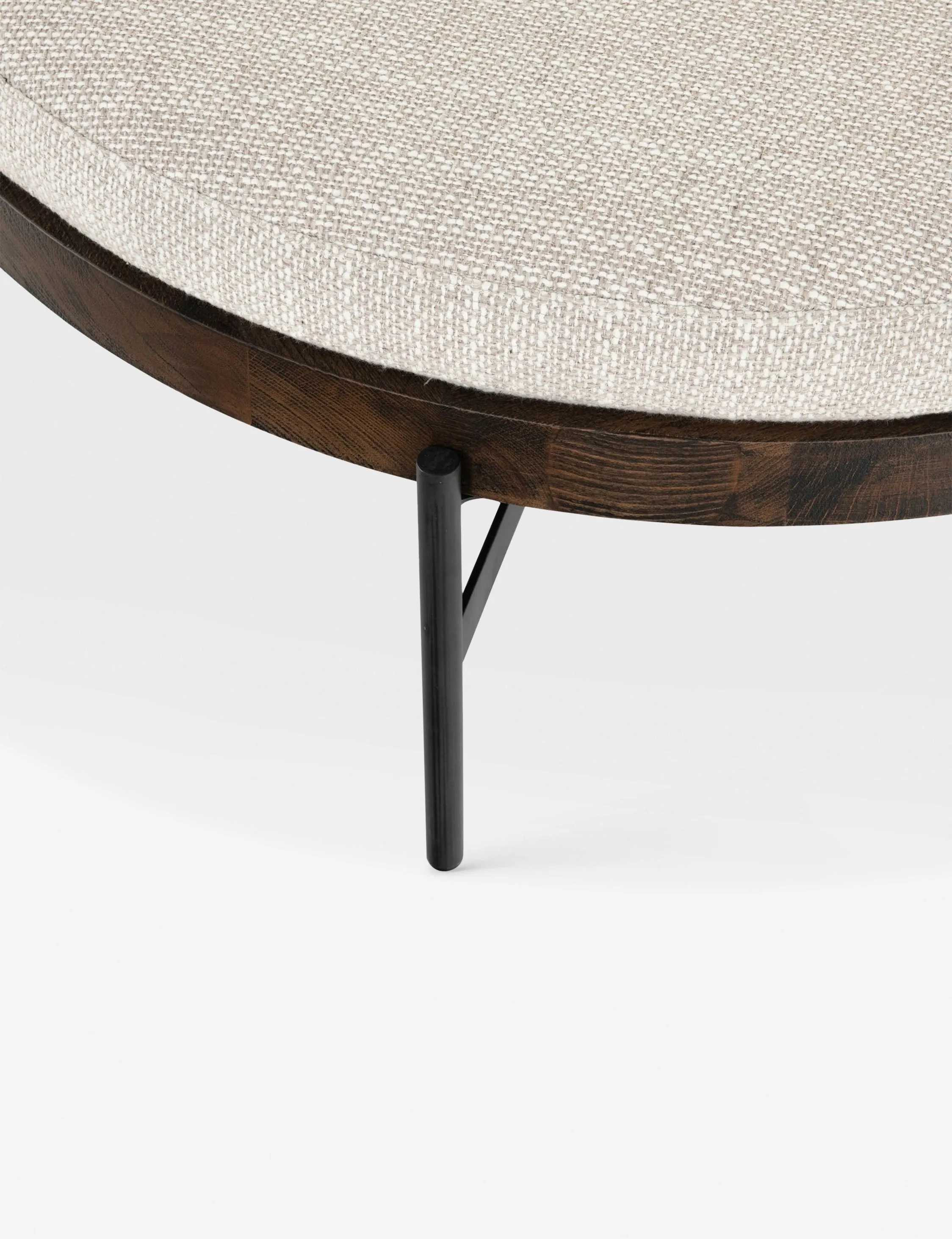 Emile Round Ottoman