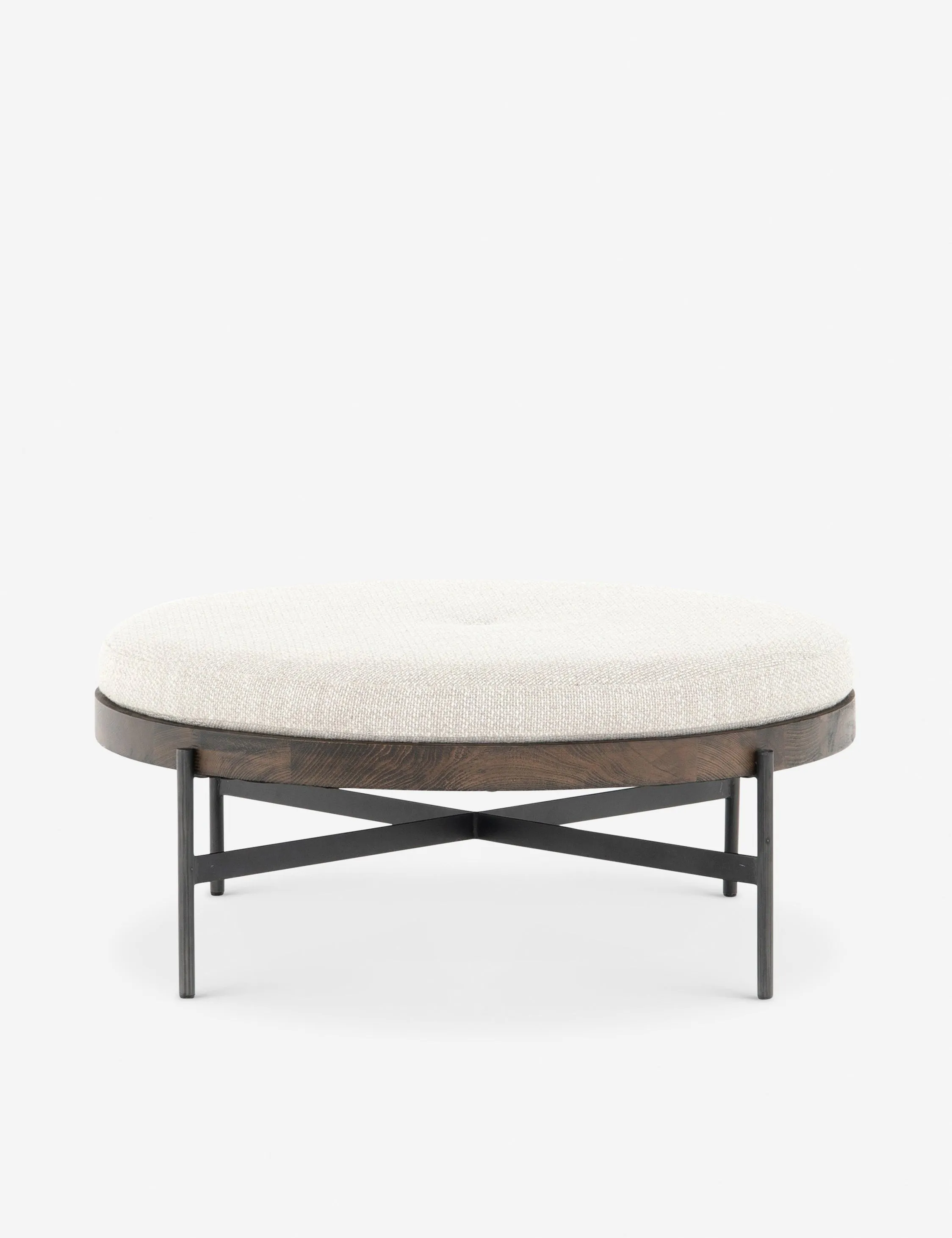 Emile Round Ottoman